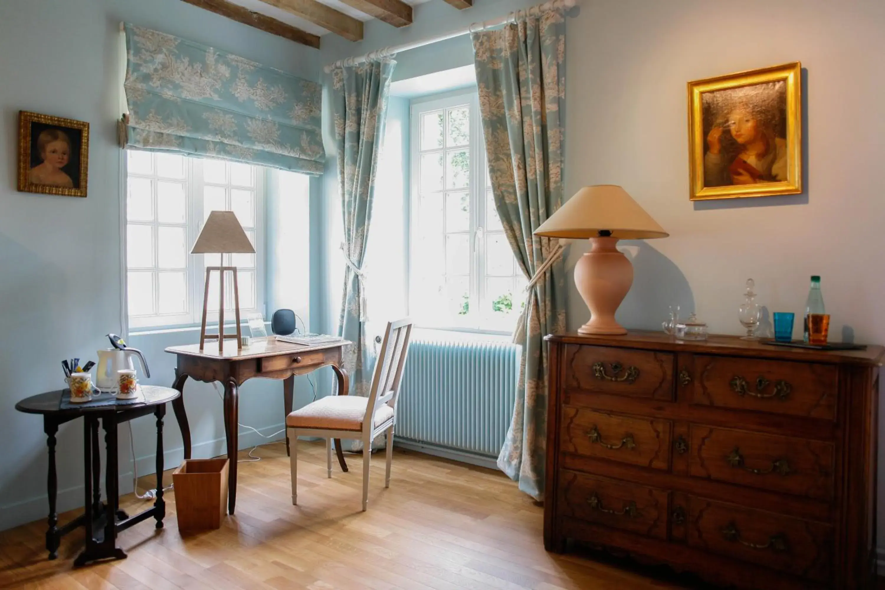 Bedroom in Chambres d'hôtes du Bas Manoir Bedroom in Chambres d'hôtes du Bas Manoir