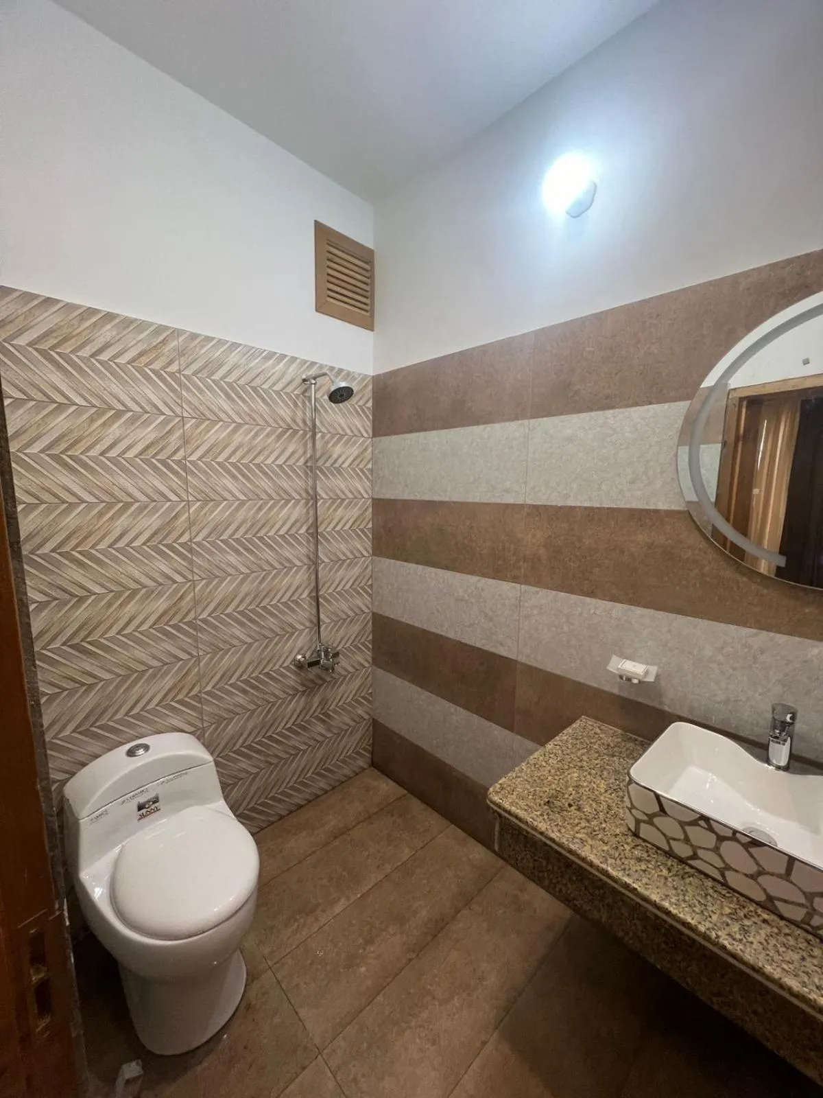 Shower in ISLE OF HIGHLAND TOURS Guest House