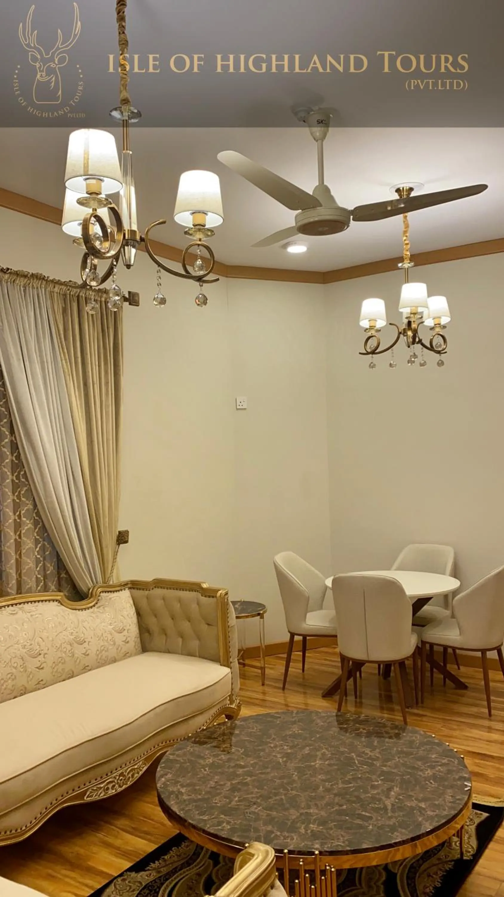 Seating area in ISLE OF HIGHLAND TOURS Guest House