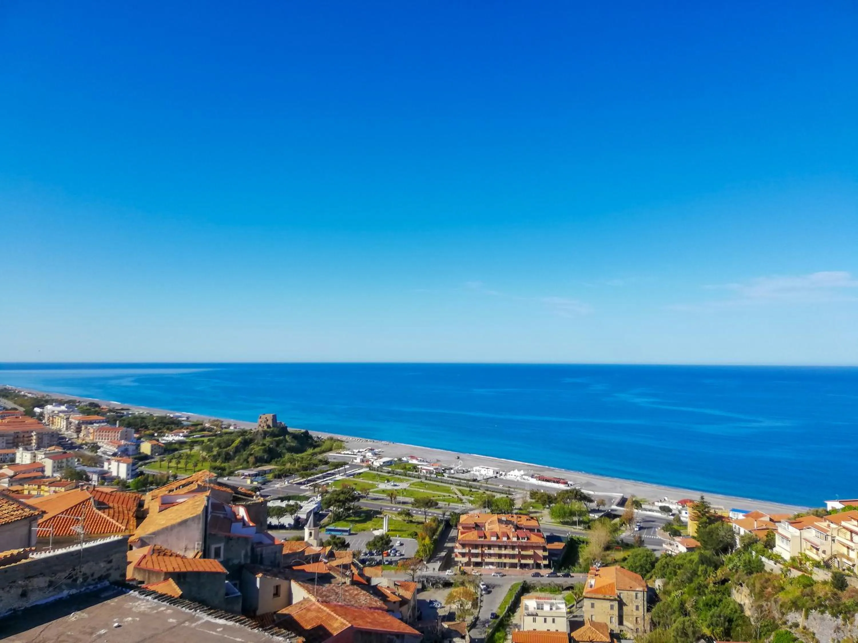 Bird's eye view in B&B Collemare