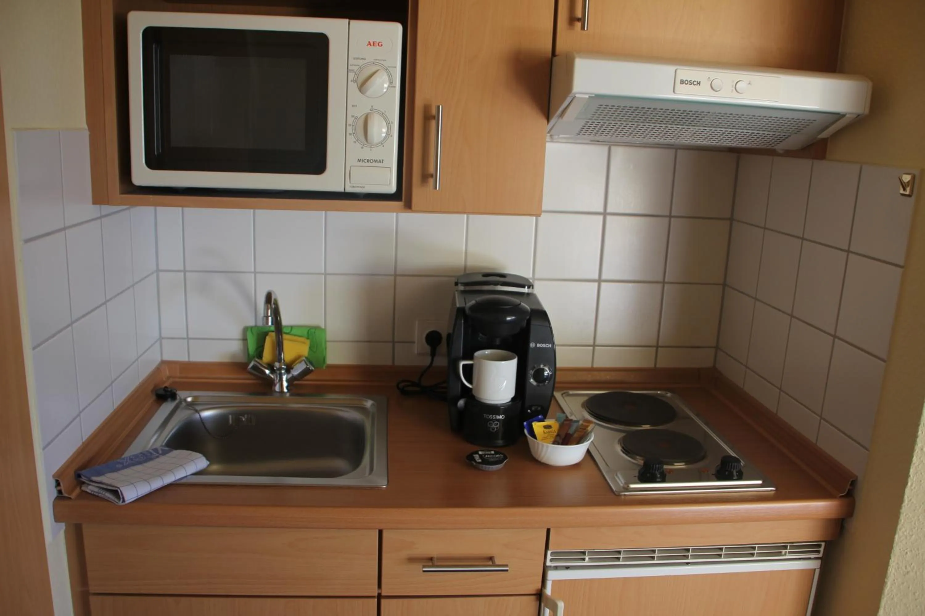 Kitchen or kitchenette in Hotel Ifen