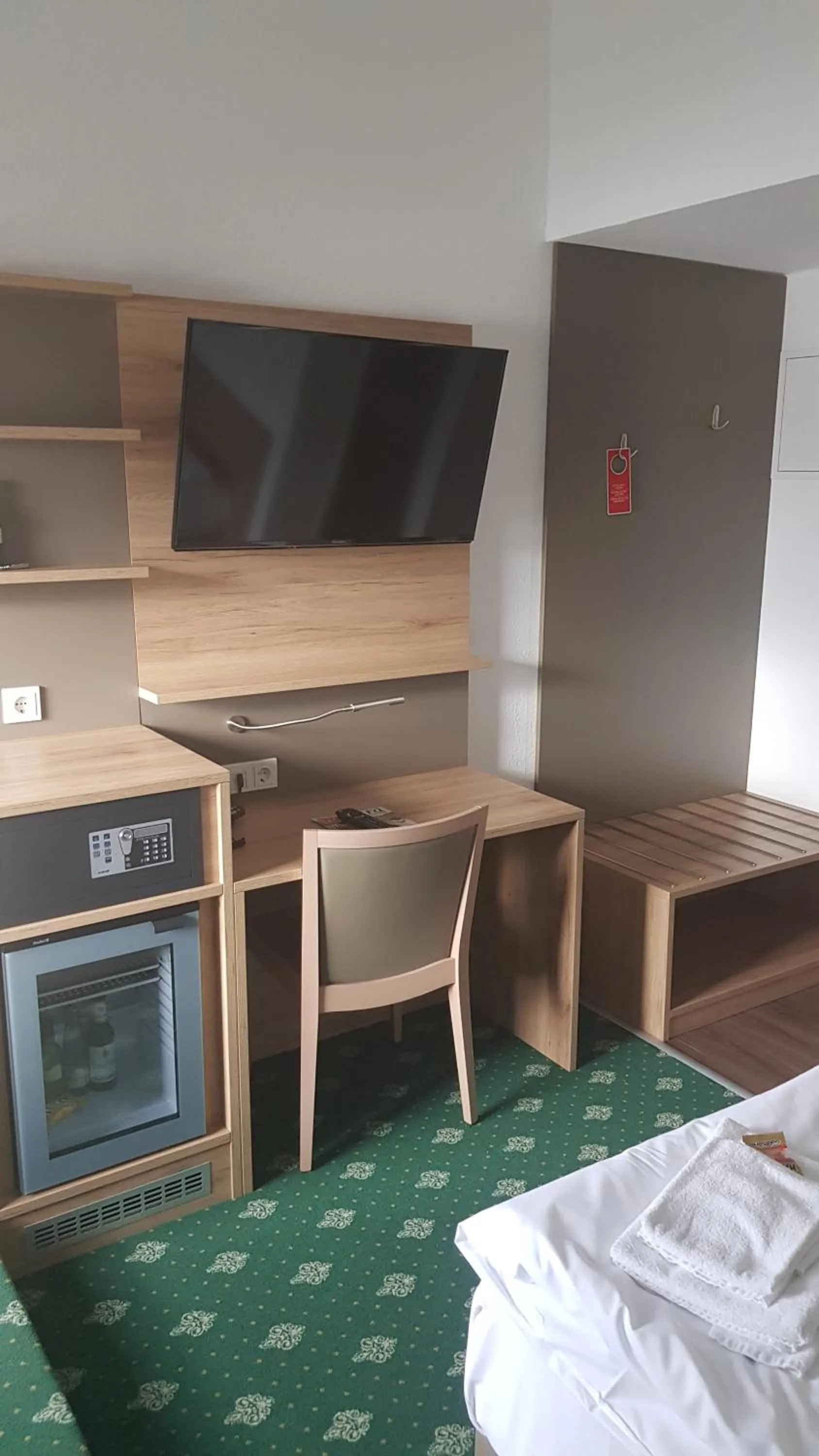 Decorative detail, Bed in Hotel Novostar