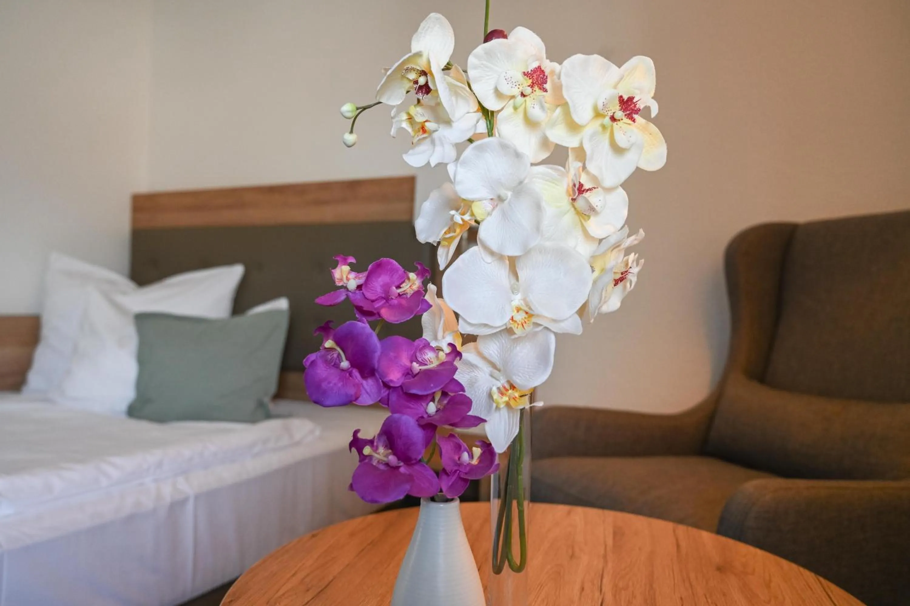 Decorative detail, Bed in Hotel Novostar