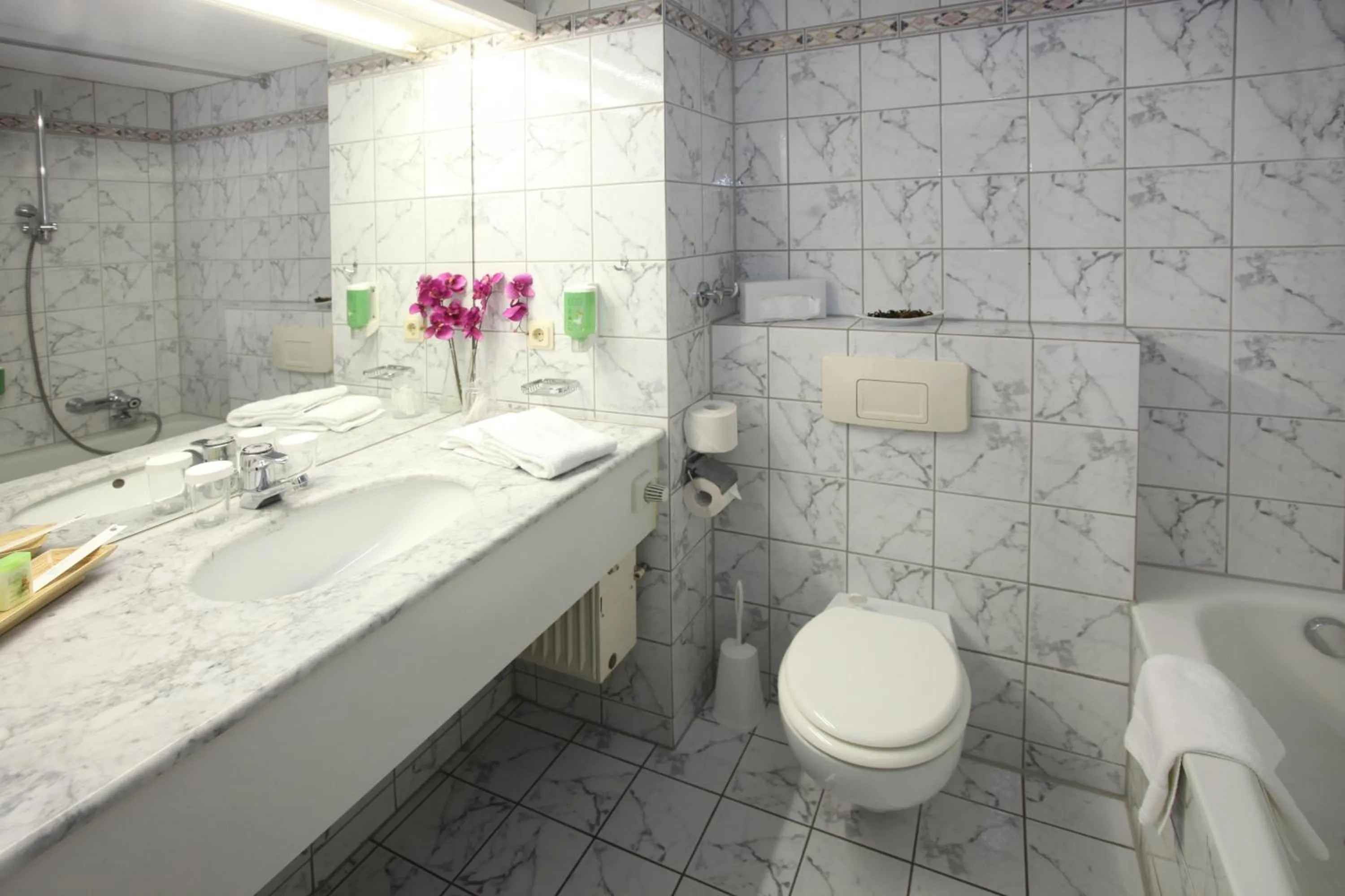 Bathroom in Hotel Novostar