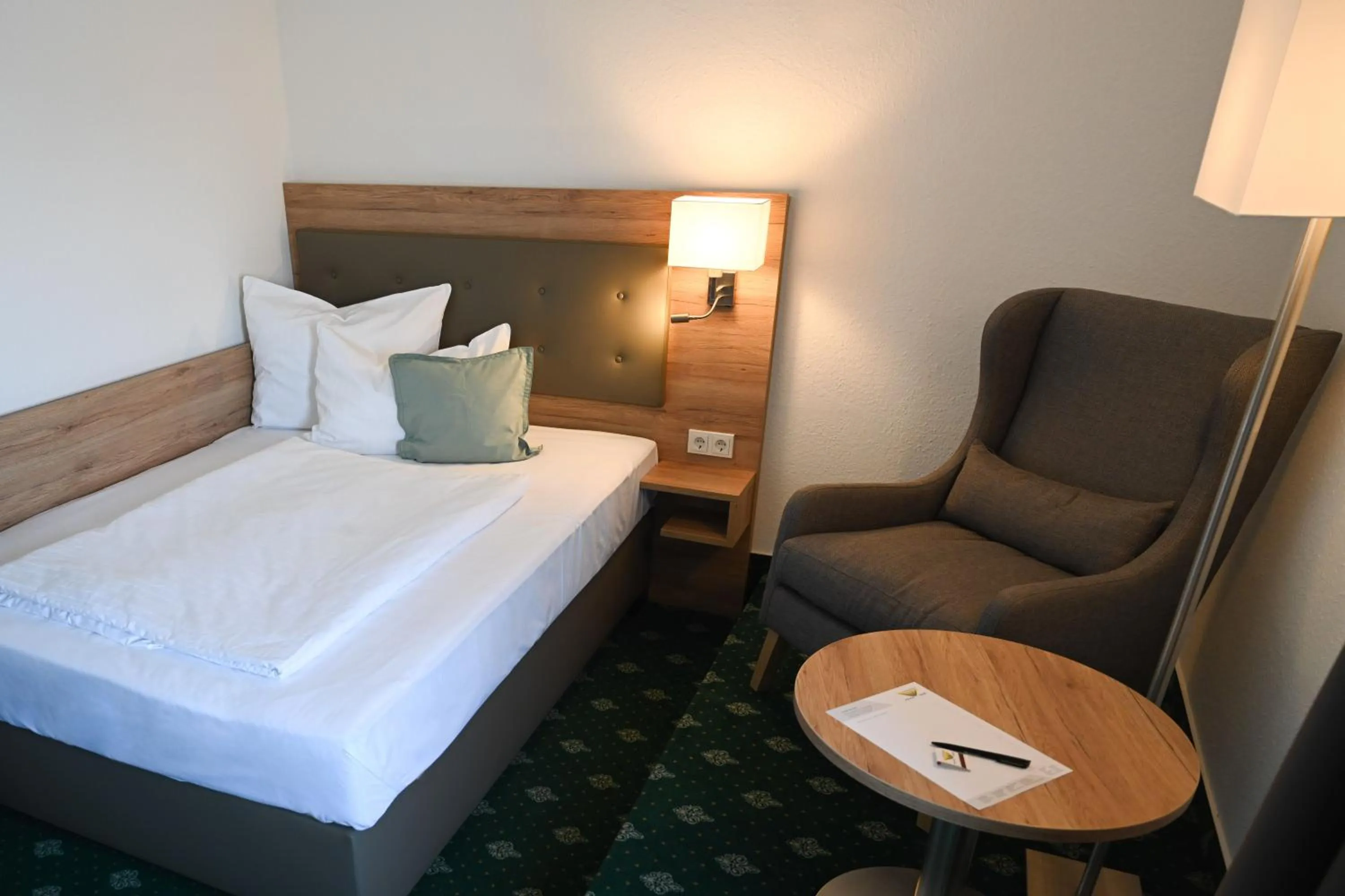 Bed in Hotel Novostar