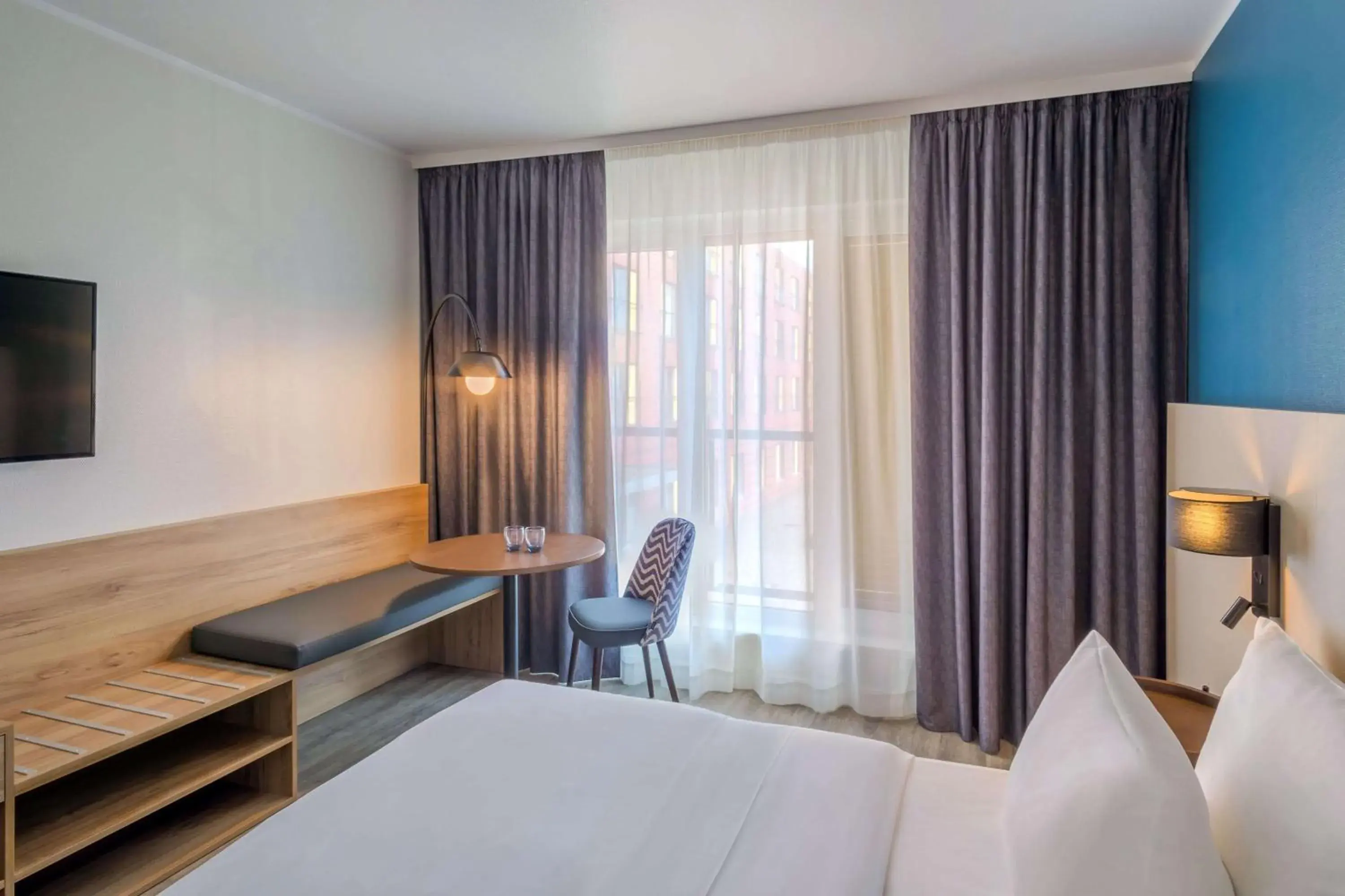 Bedroom, Bed in Hotel Münster Kongresscenter affiliated by Meliá Bedroom, Bed in Hotel Münster Kongresscenter affiliated by Meliá