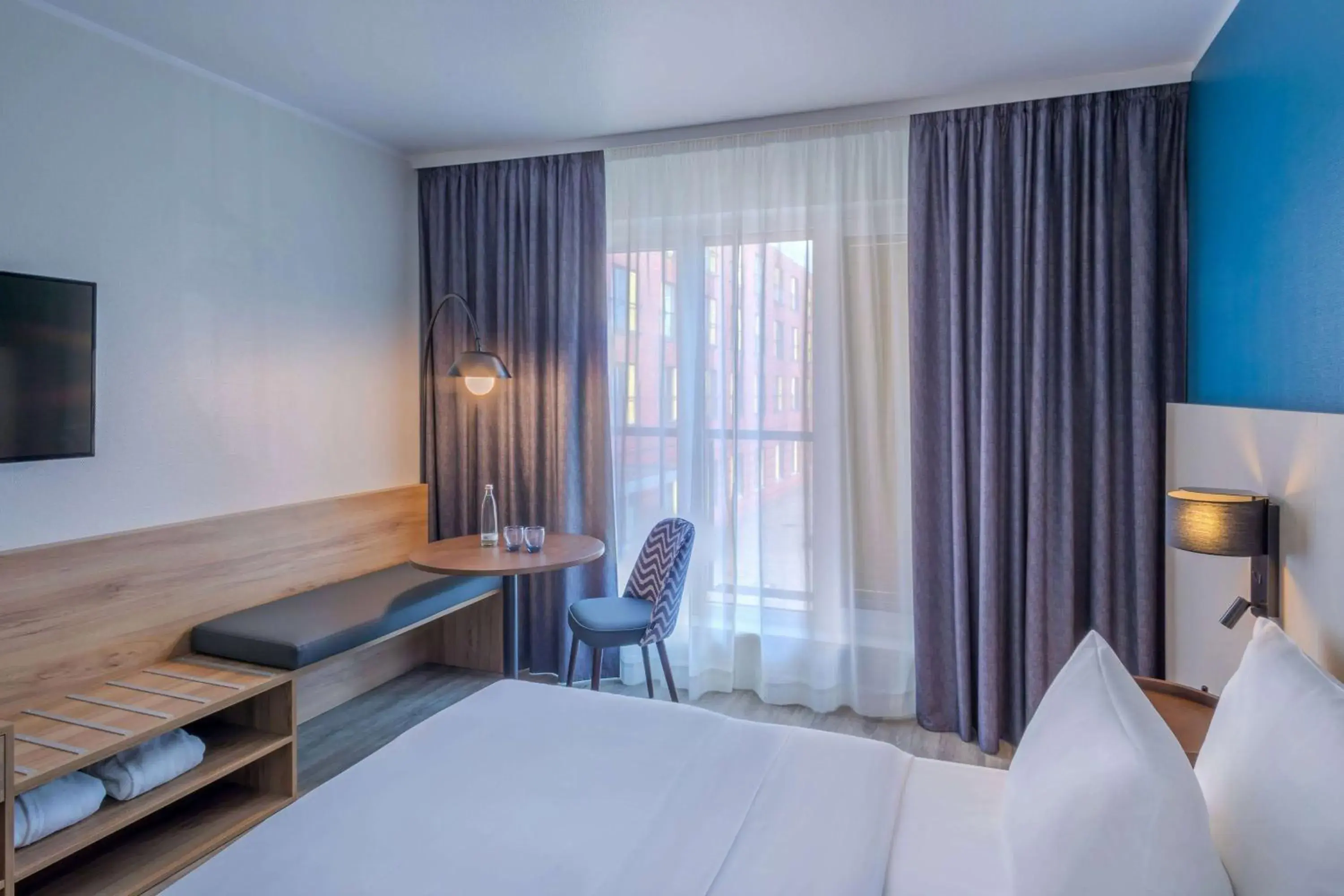 Bedroom, Bed in Hotel Münster Kongresscenter affiliated by Meliá Bedroom, Bed in Hotel Münster Kongresscenter affiliated by Meliá