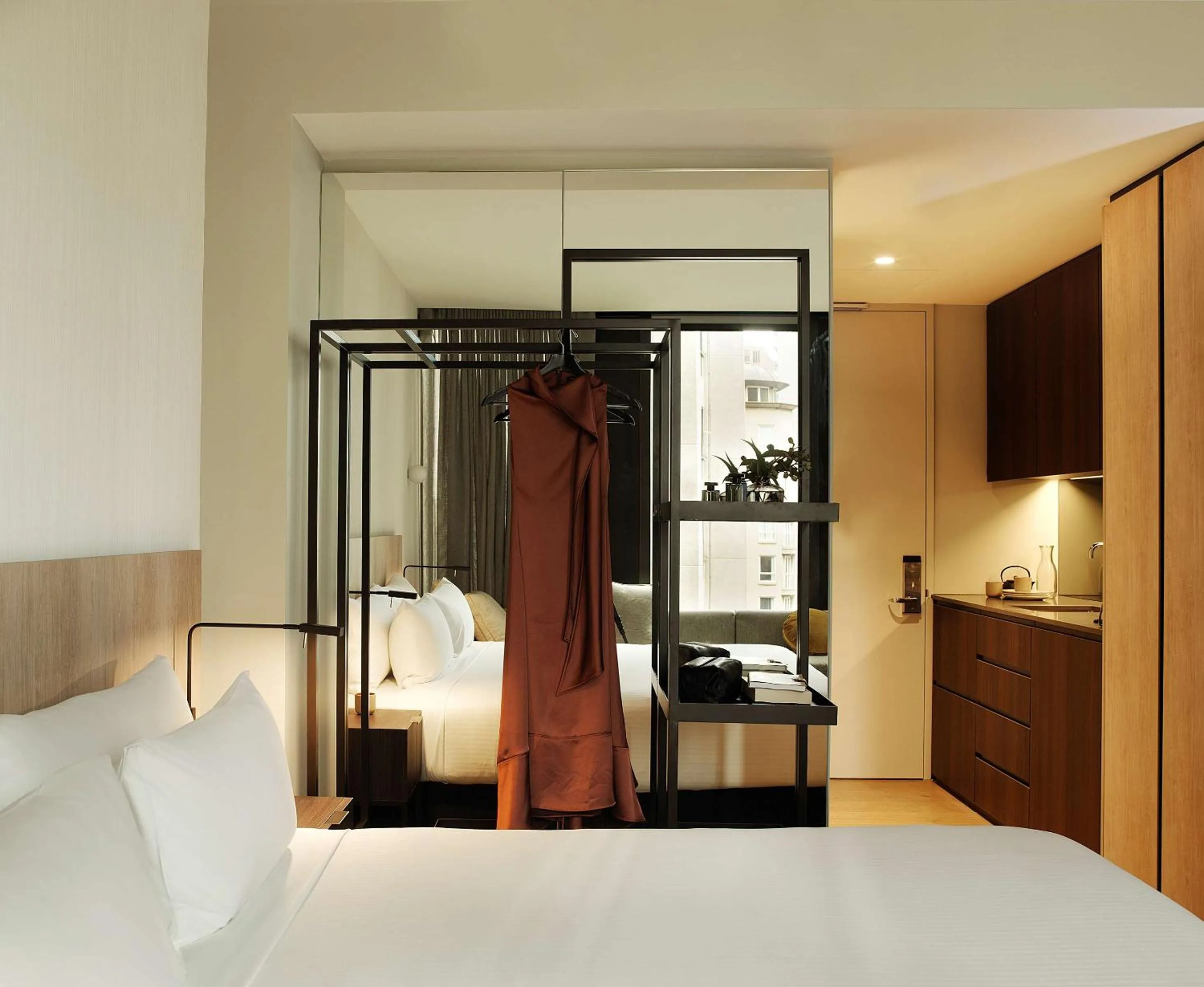 Photo of the whole room, Bed in A by Adina Sydney