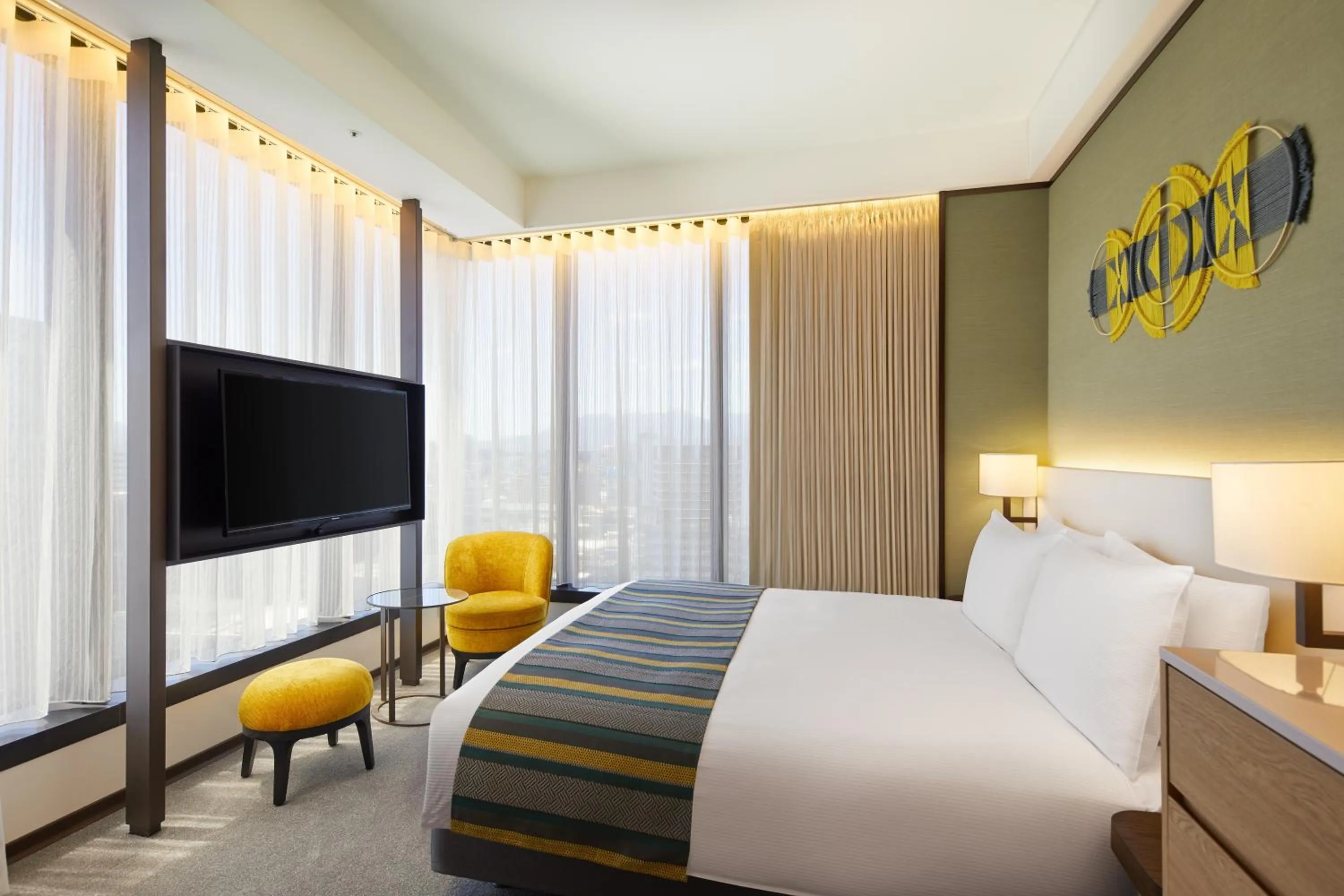 Bed in MGH Mitsui Garden Hotel Taipei Zhongxiao