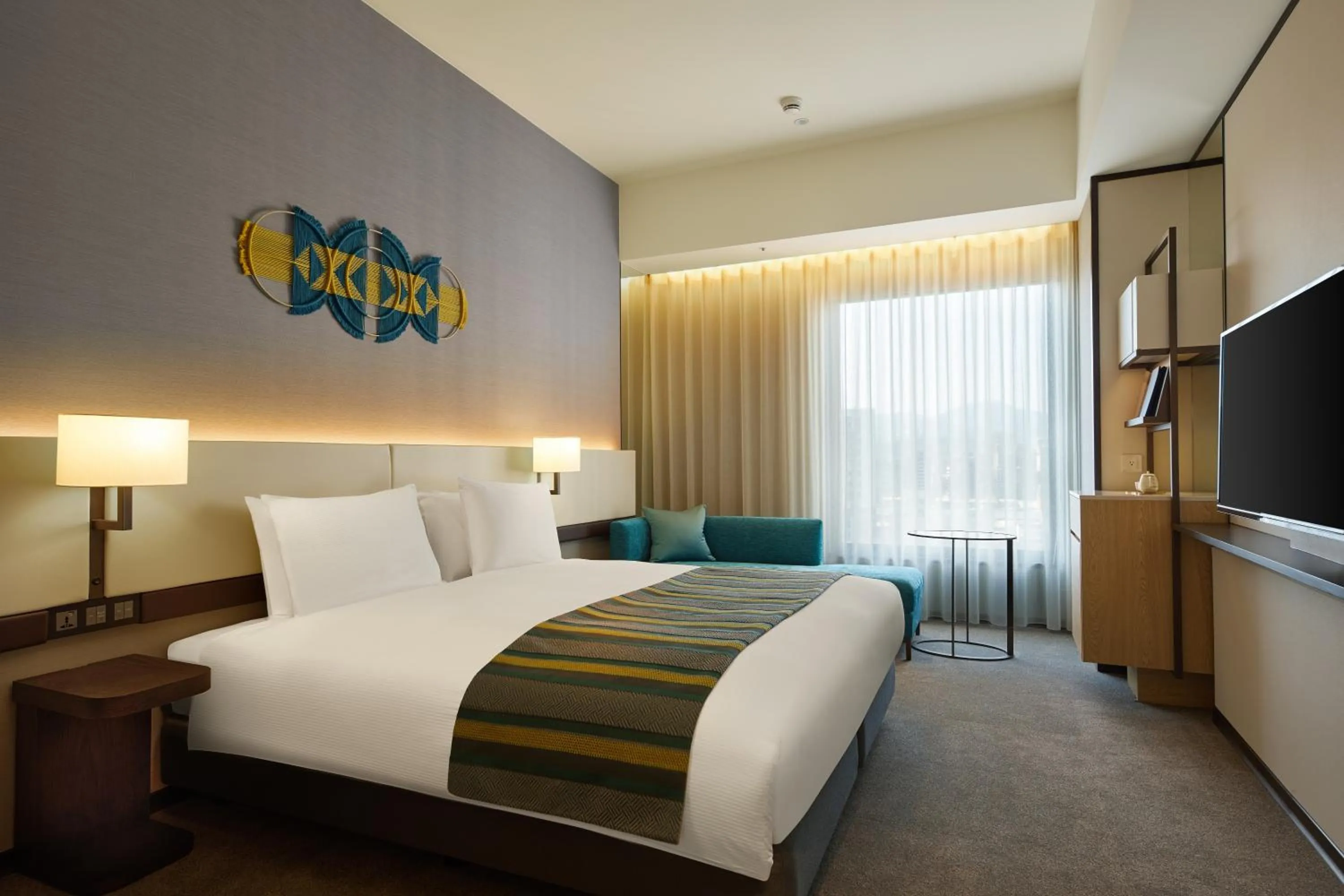 Bed in MGH Mitsui Garden Hotel Taipei Zhongxiao