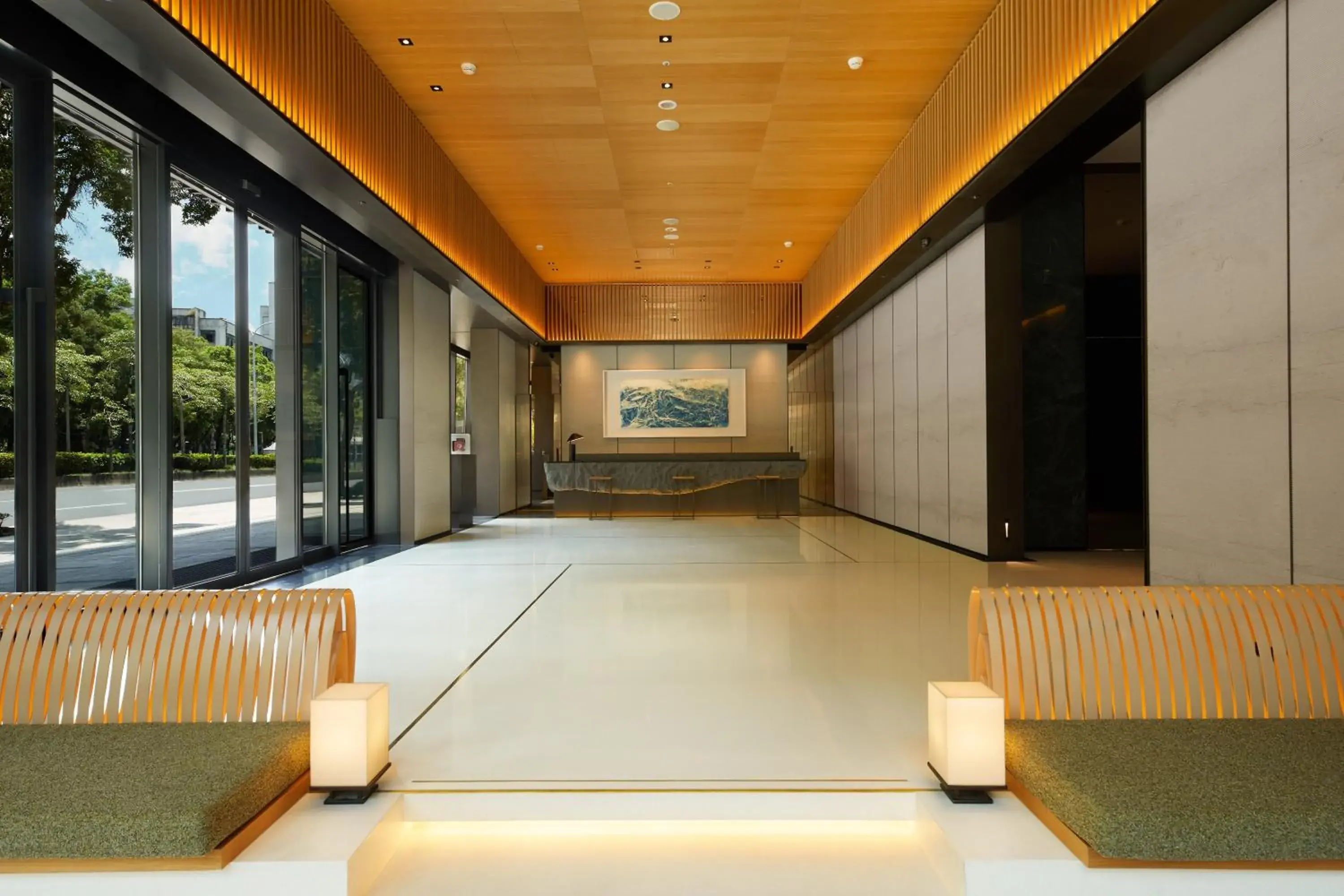 Lobby or reception in MGH Mitsui Garden Hotel Taipei Zhongxiao Lobby or reception in MGH Mitsui Garden Hotel Taipei Zhongxiao