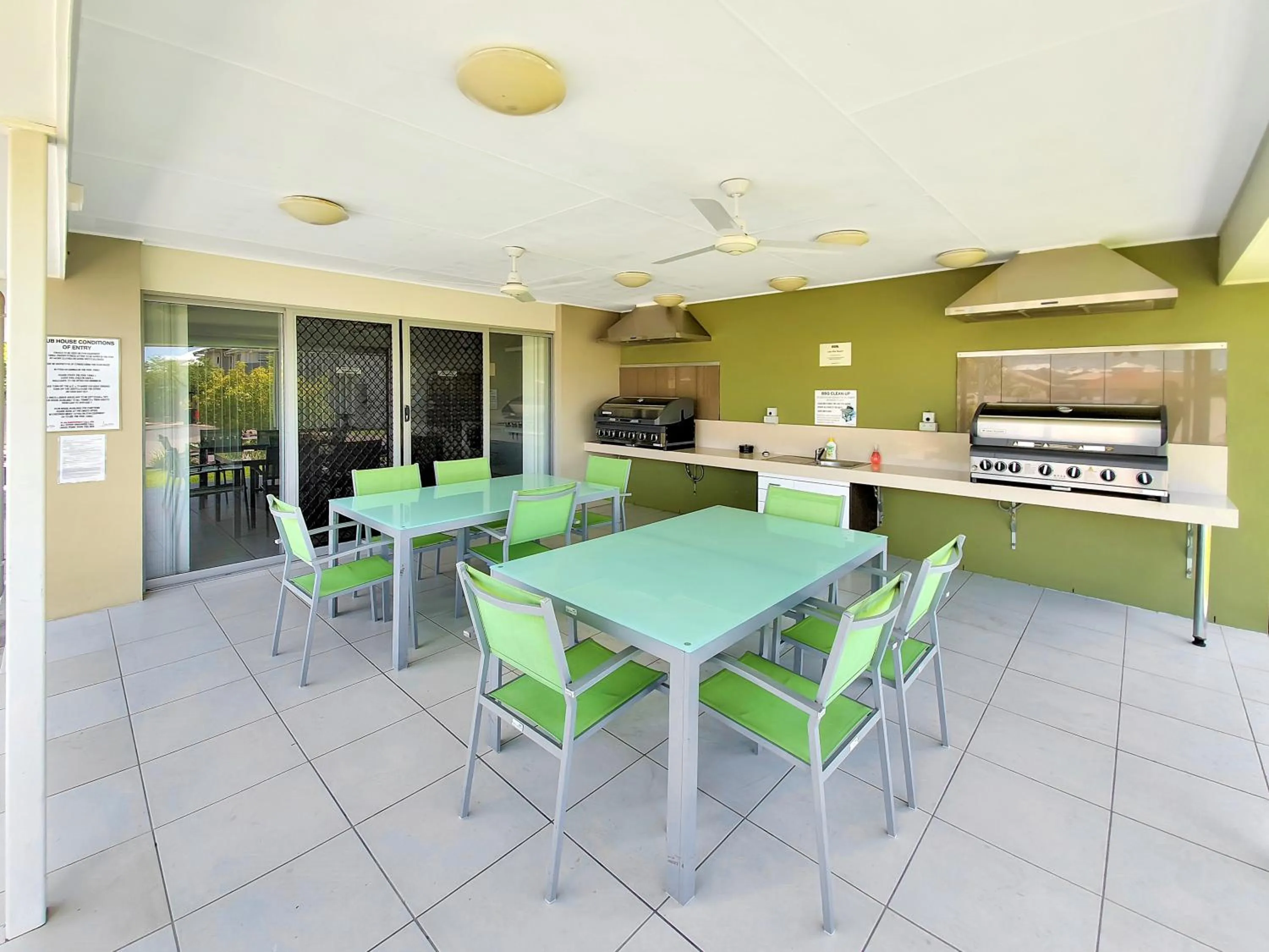 BBQ facilities in Lillypilly Apartments