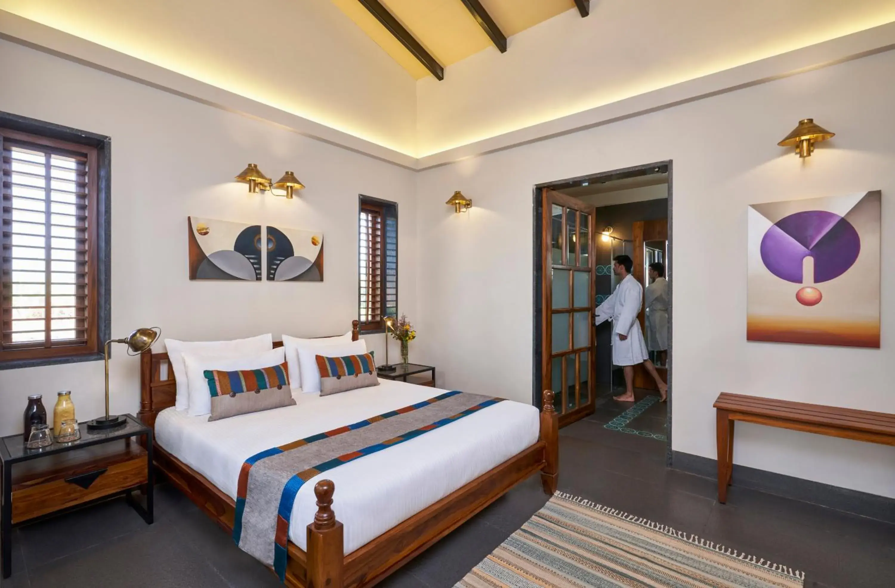 Bedroom, Bed in Viveda Wellness Resort Bedroom, Bed in Viveda Wellness Resort