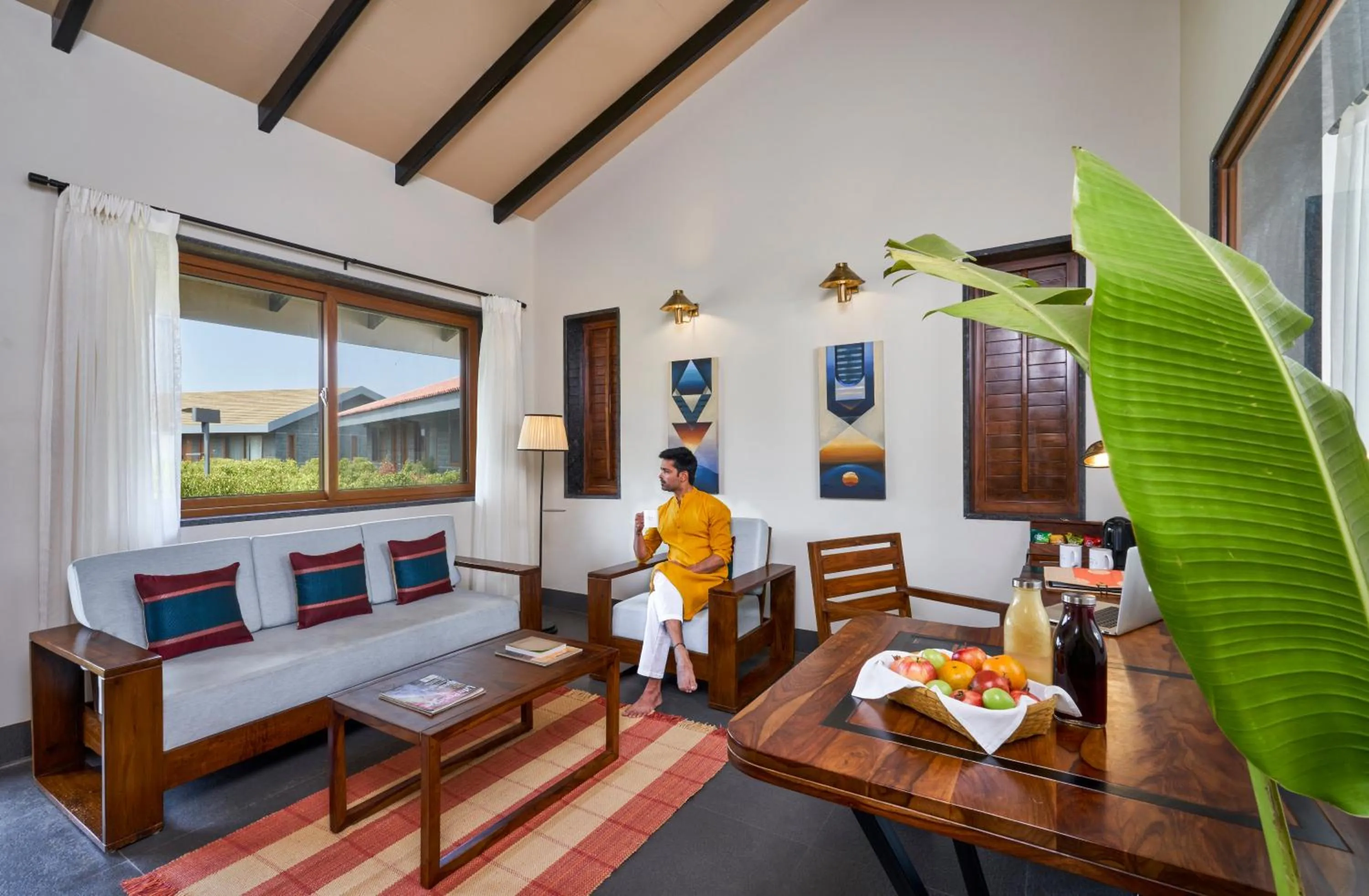Living room in Viveda Wellness Resort
