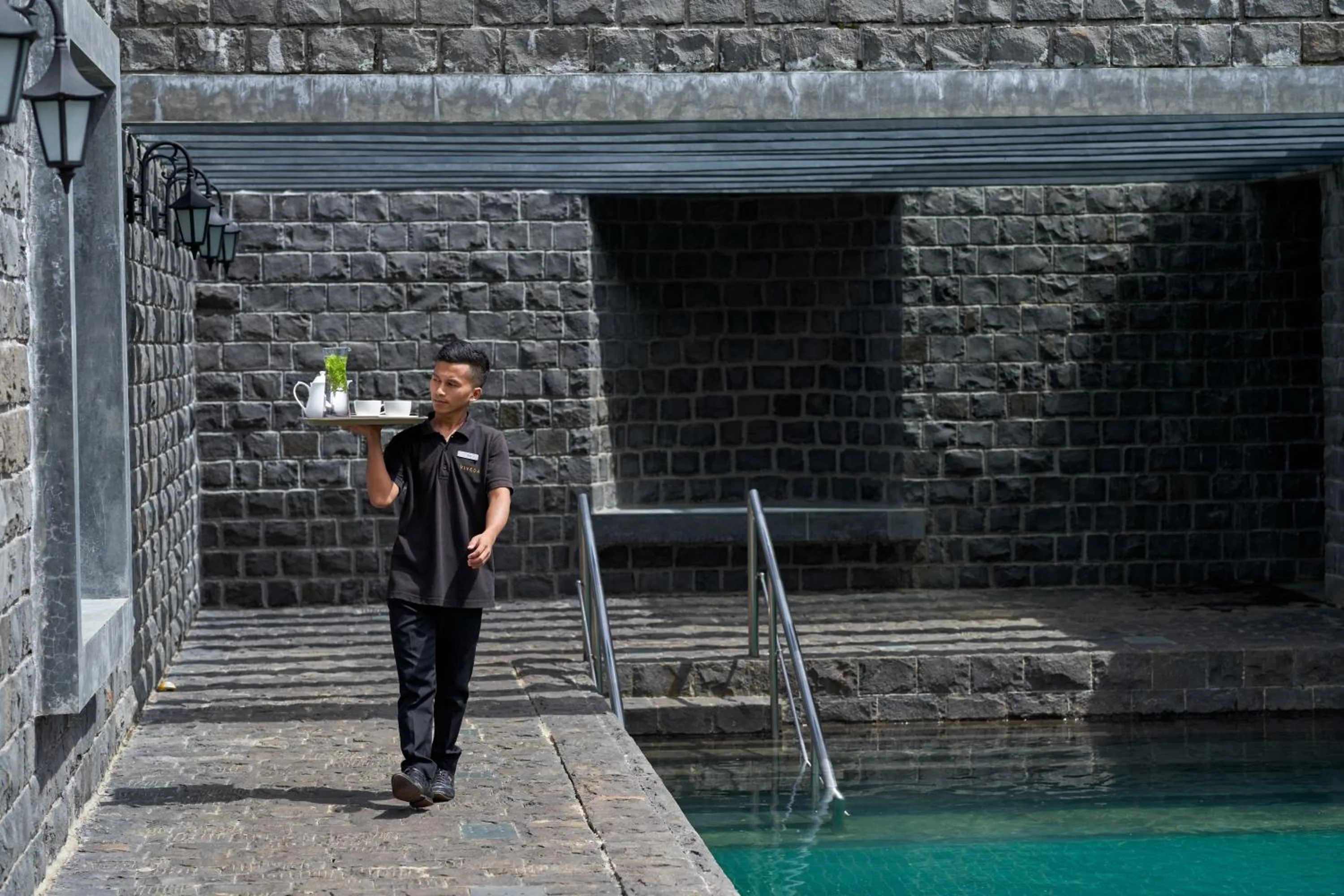 Swimming pool in Viveda Wellness Resort