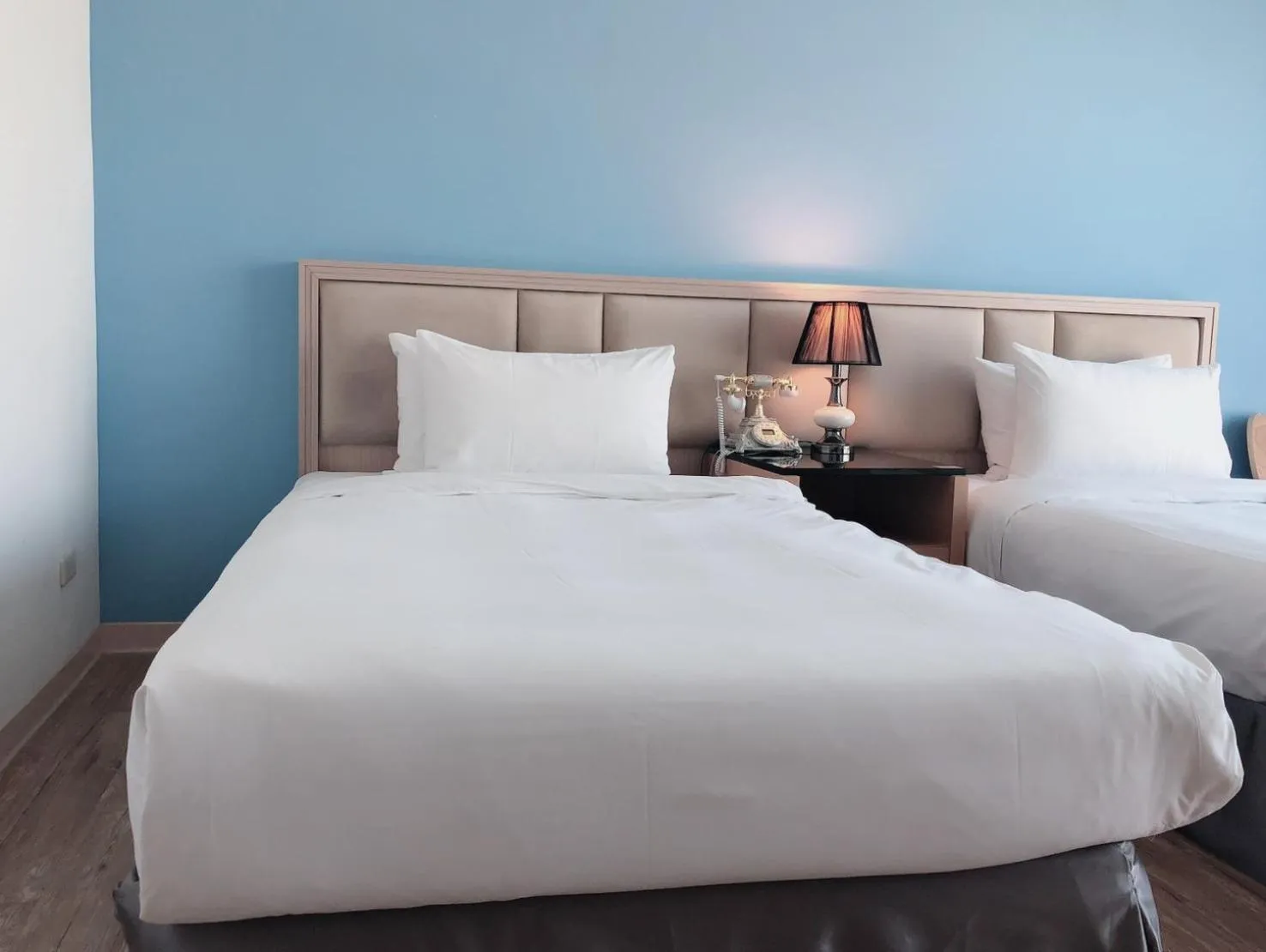 Bed in Taichung EnrichLife Hotel