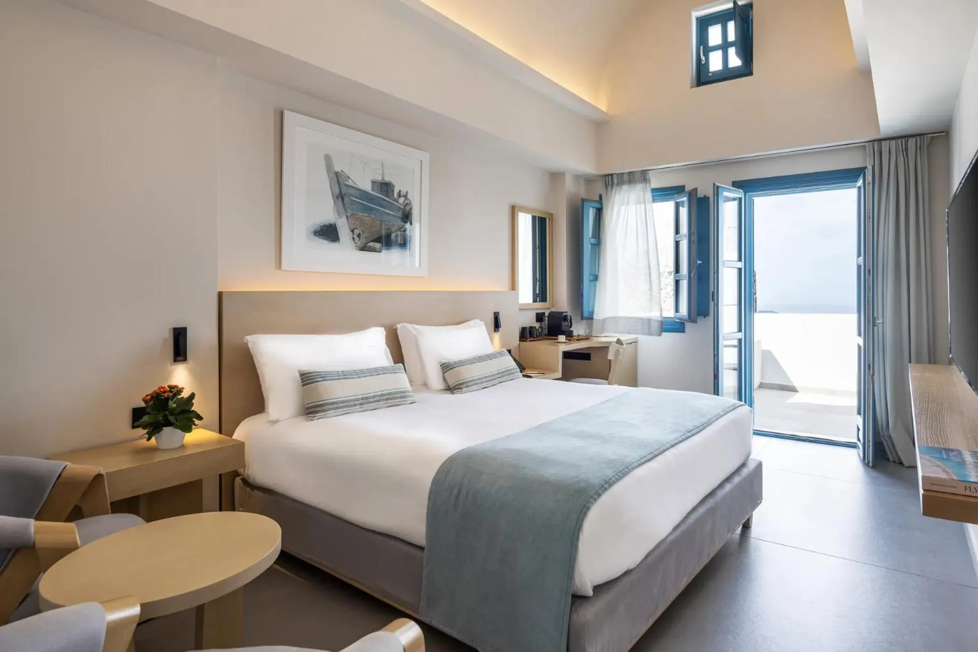 Bedroom, Bed in Aeifos Boutique Hotel