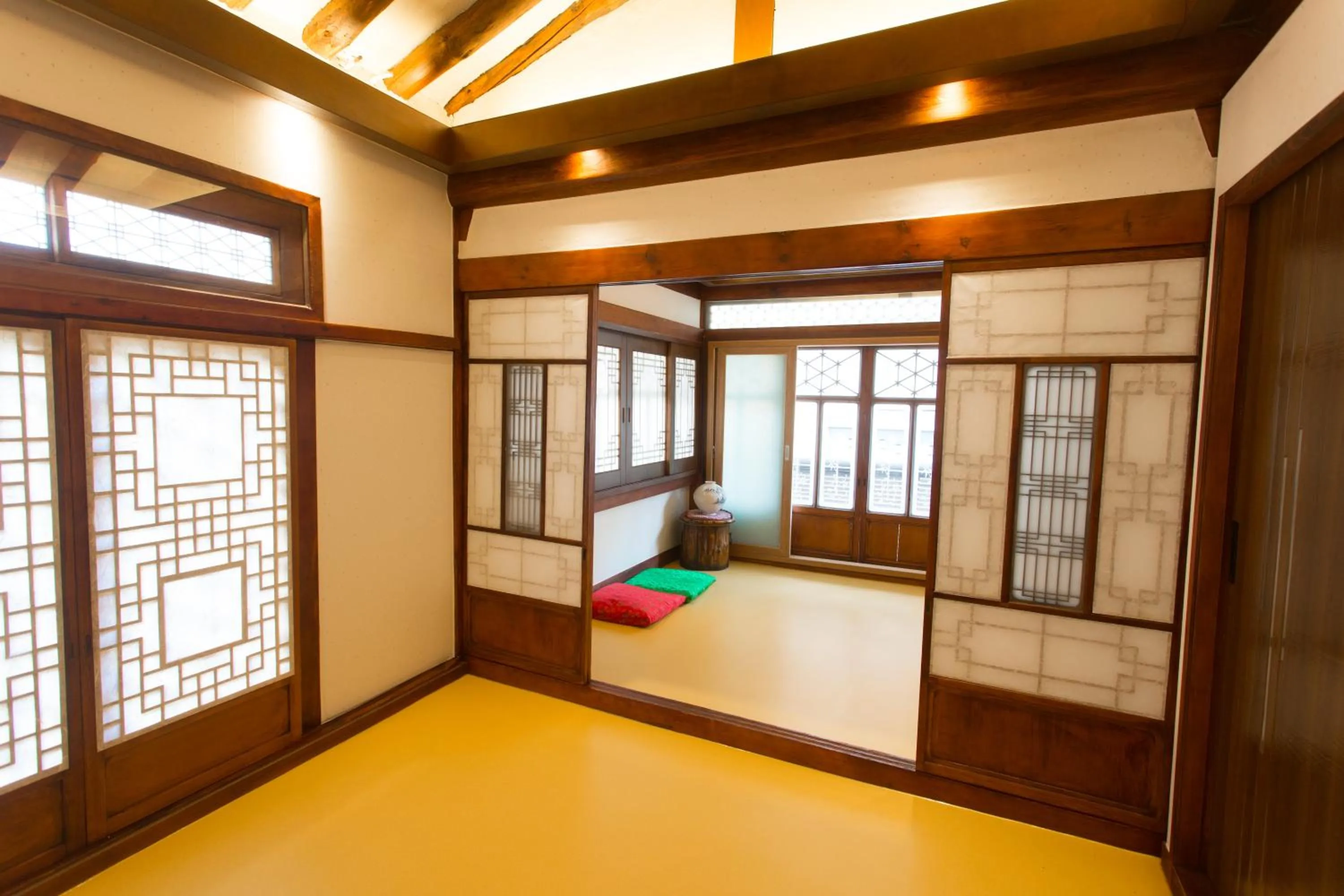 Bedroom, Bed in Hanok1957
