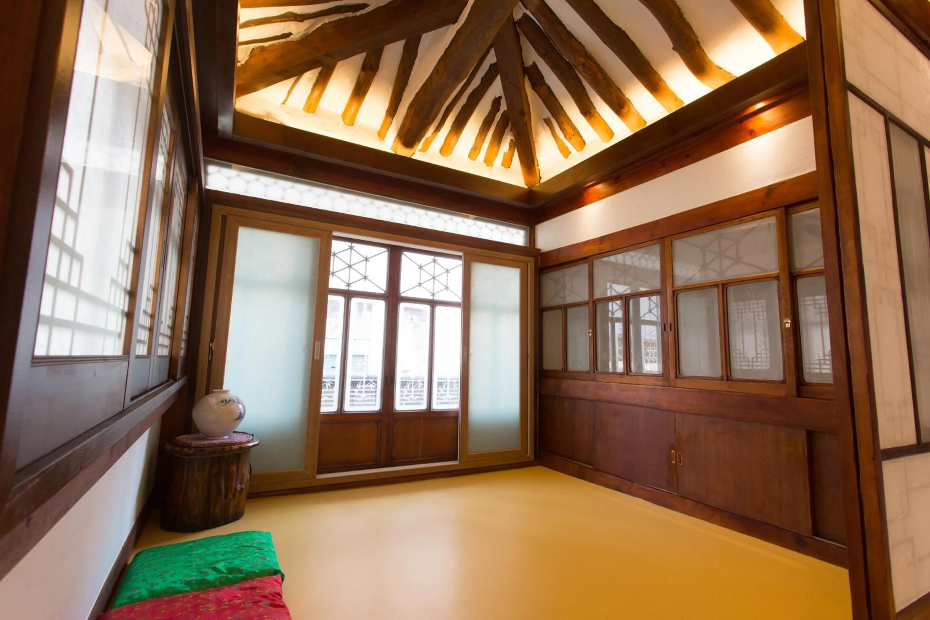 Bedroom, Bed in Hanok1957