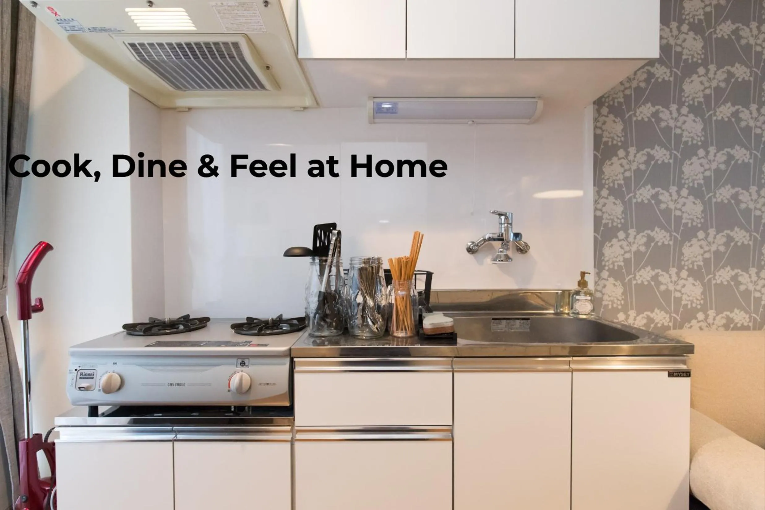 kitchen in Nakano Apartment hotel