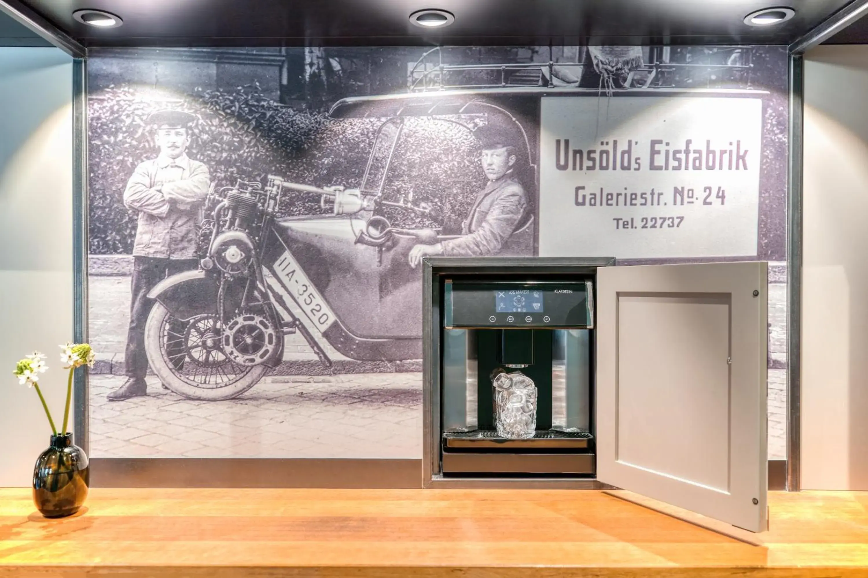 Lobby or reception in Unsöld's Factory Hotel Lobby or reception in Unsöld's Factory Hotel