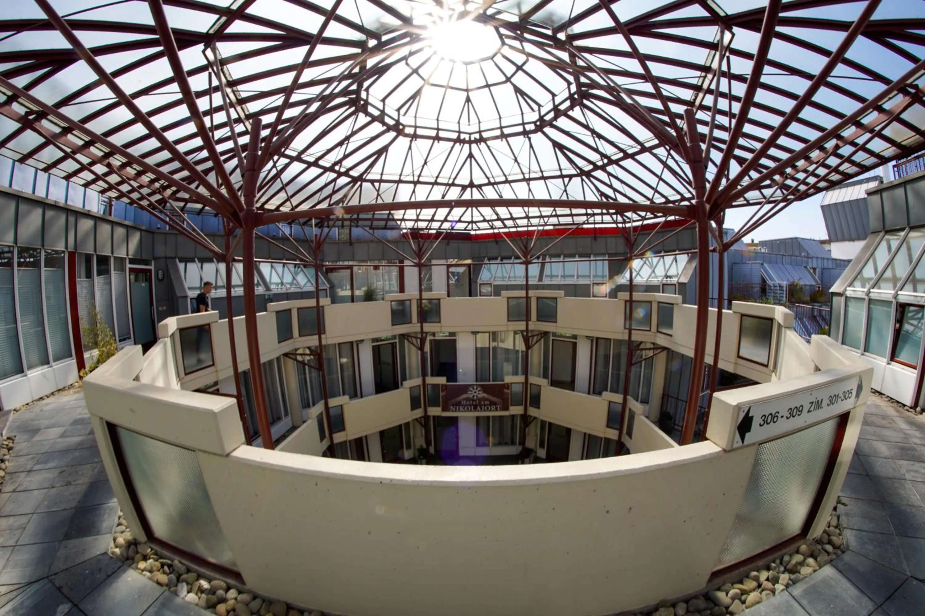 Patio in Hotel am Nikolaiort