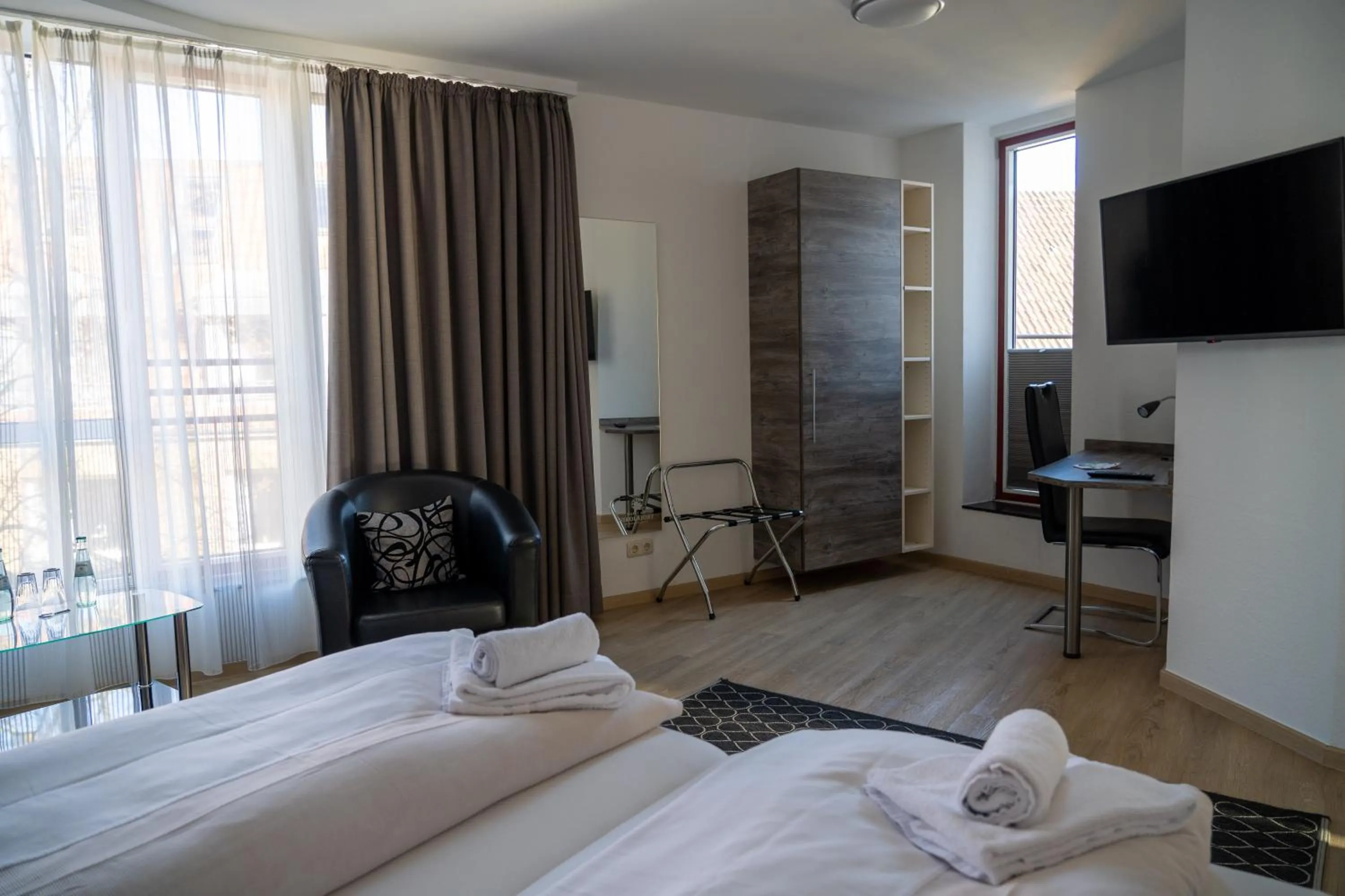 Bed in Hotel am Nikolaiort