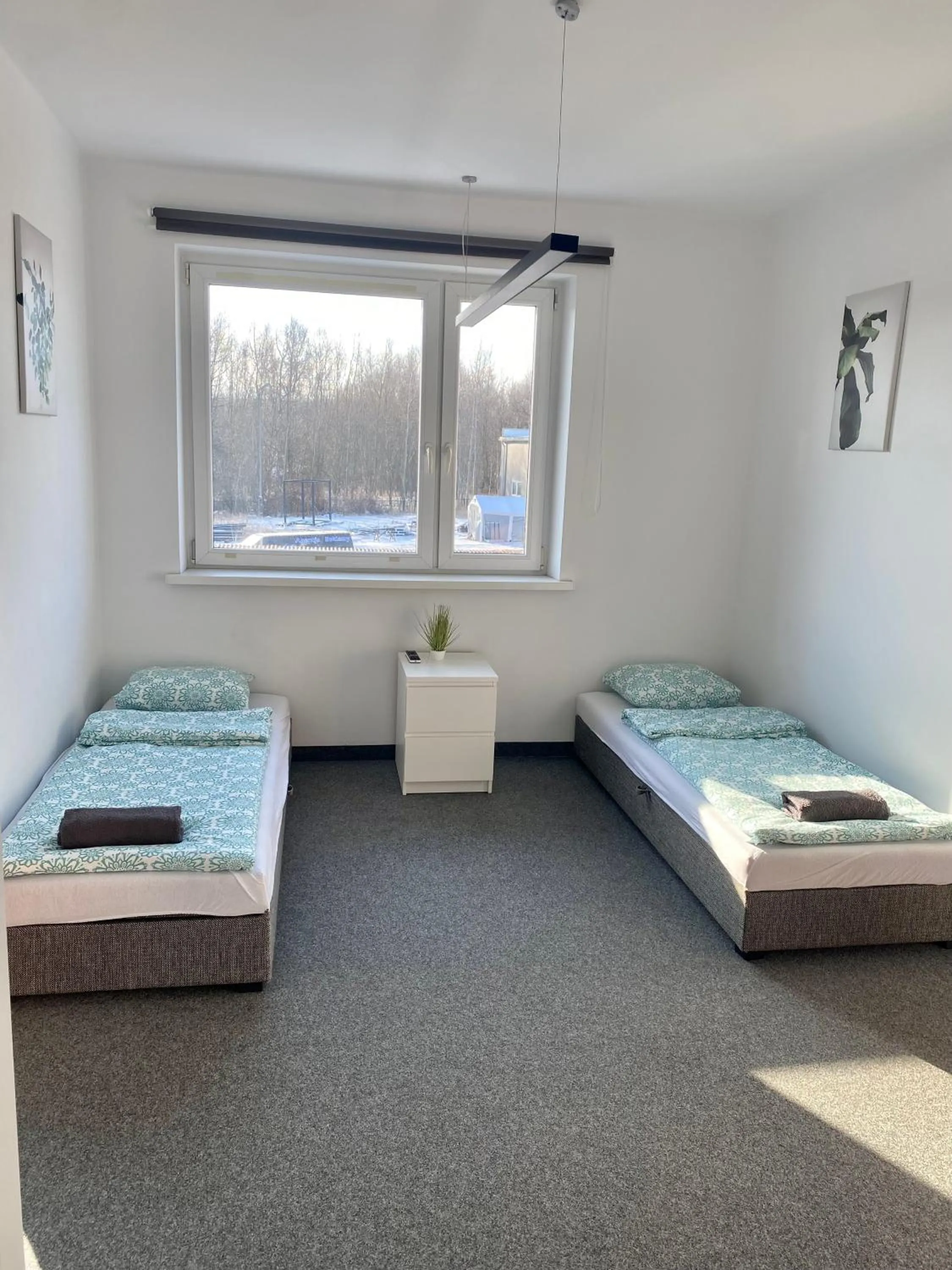 Bedroom, Bed in Astra Katowice - Aparthotel