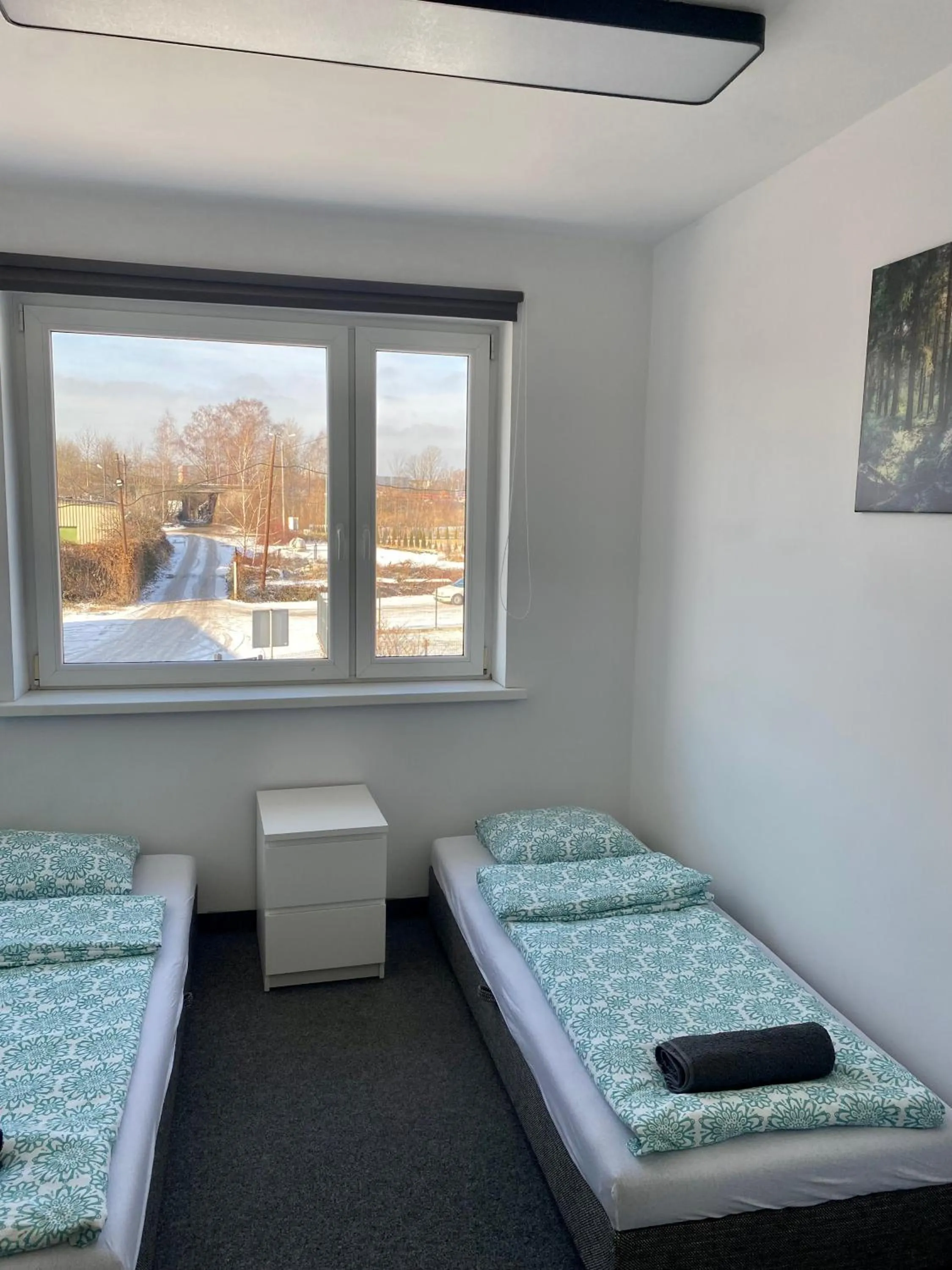 Bedroom, Bed in Astra Katowice - Aparthotel