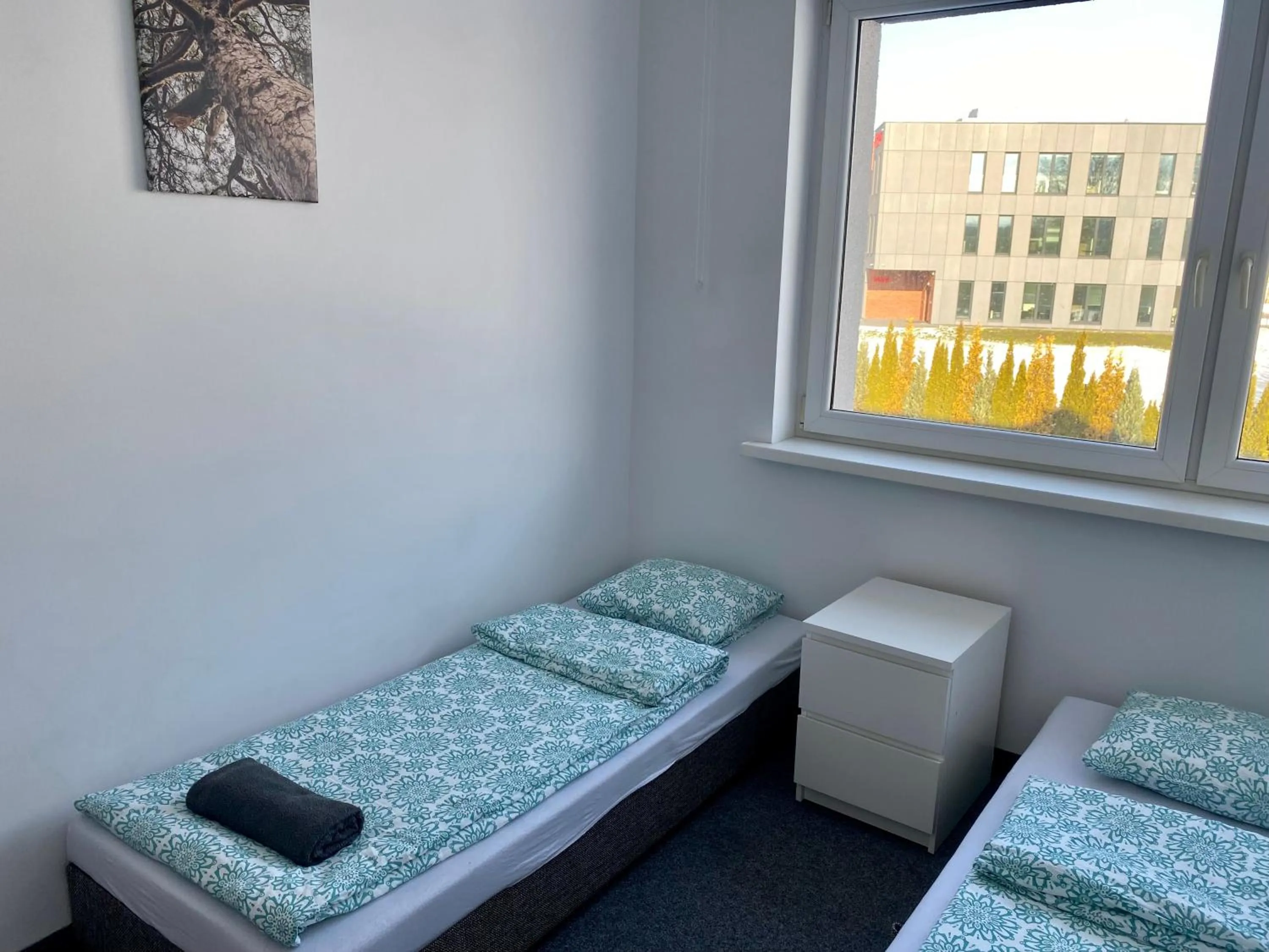 Bedroom, Bed in Astra Katowice - Aparthotel