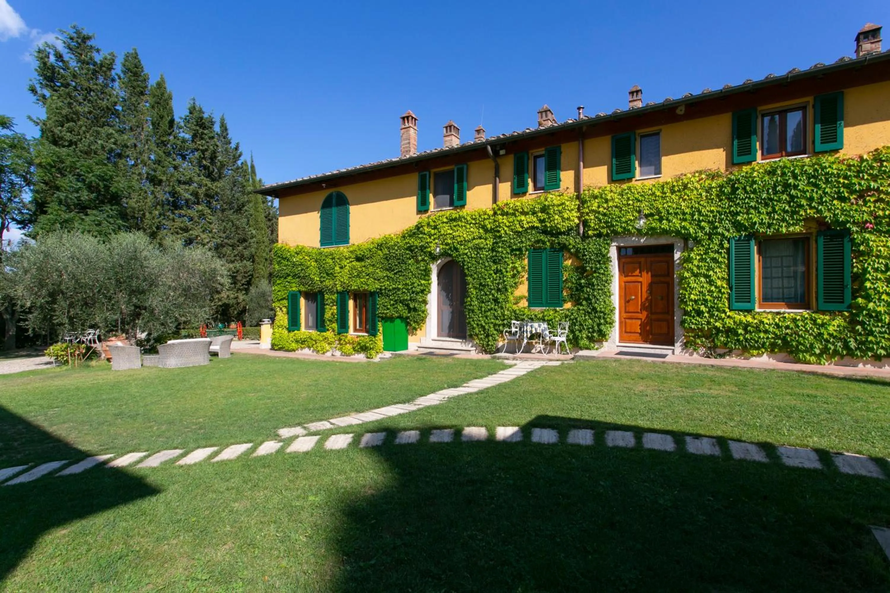 Garden in Villa Santa Chiara