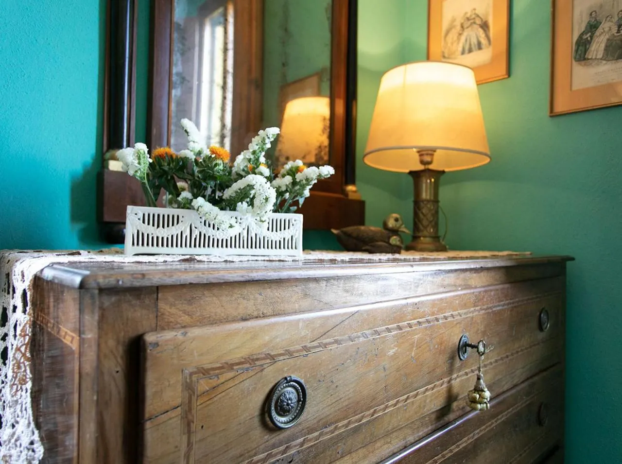 Photo of the whole room in Villa Santa Chiara