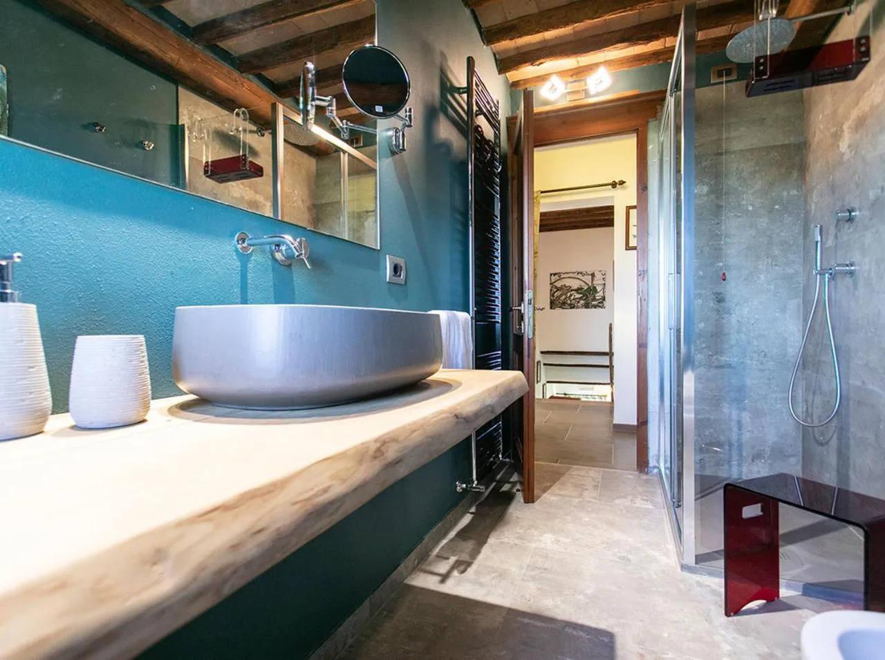 Bathroom in Villa Santa Chiara