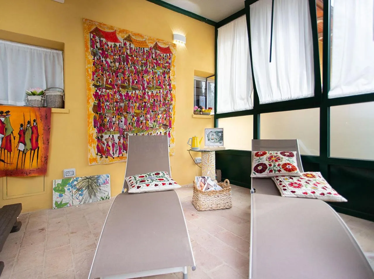 Hot Tub, Bed in Villa Santa Chiara