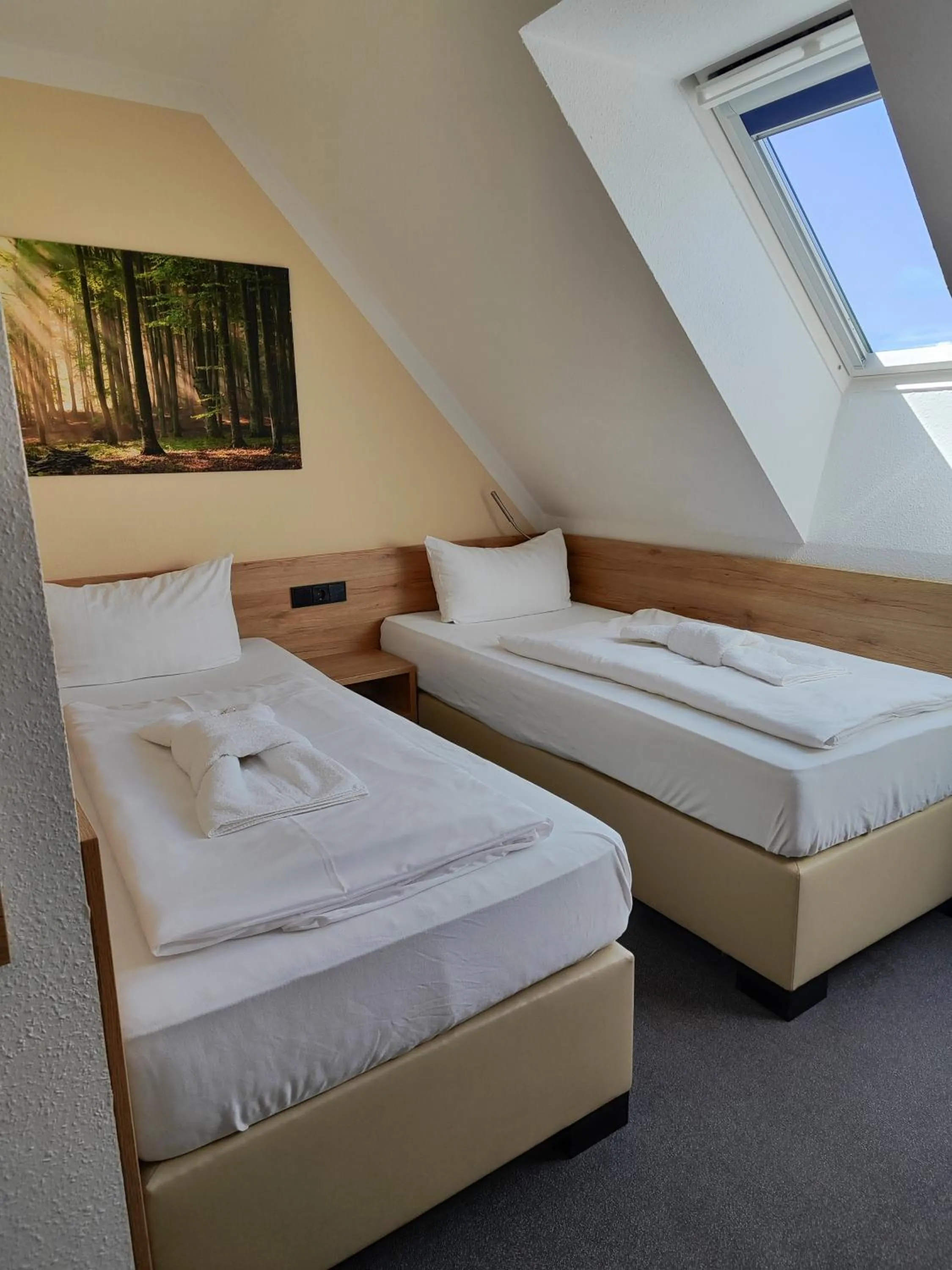 Photo of the whole room, Bed in Hotel Harzresidenz