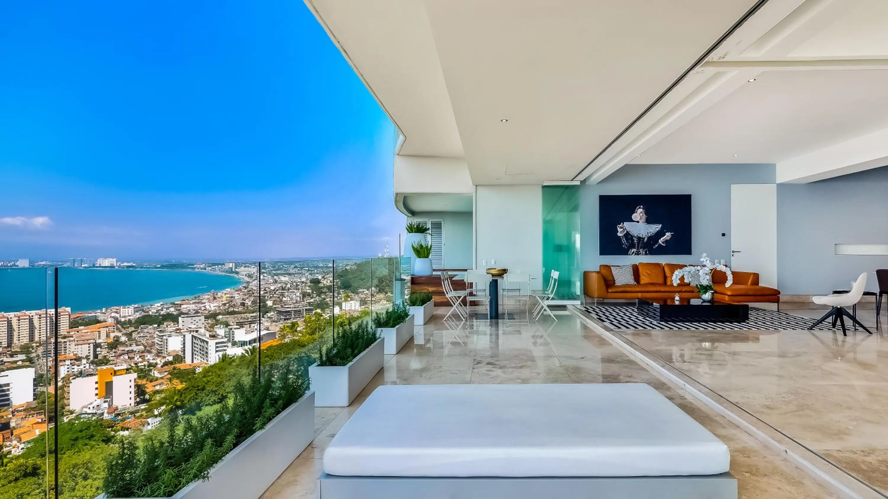 Balcony/Terrace in Avalon - 801 Top Sky Bar Pool 3 BR in Amapas