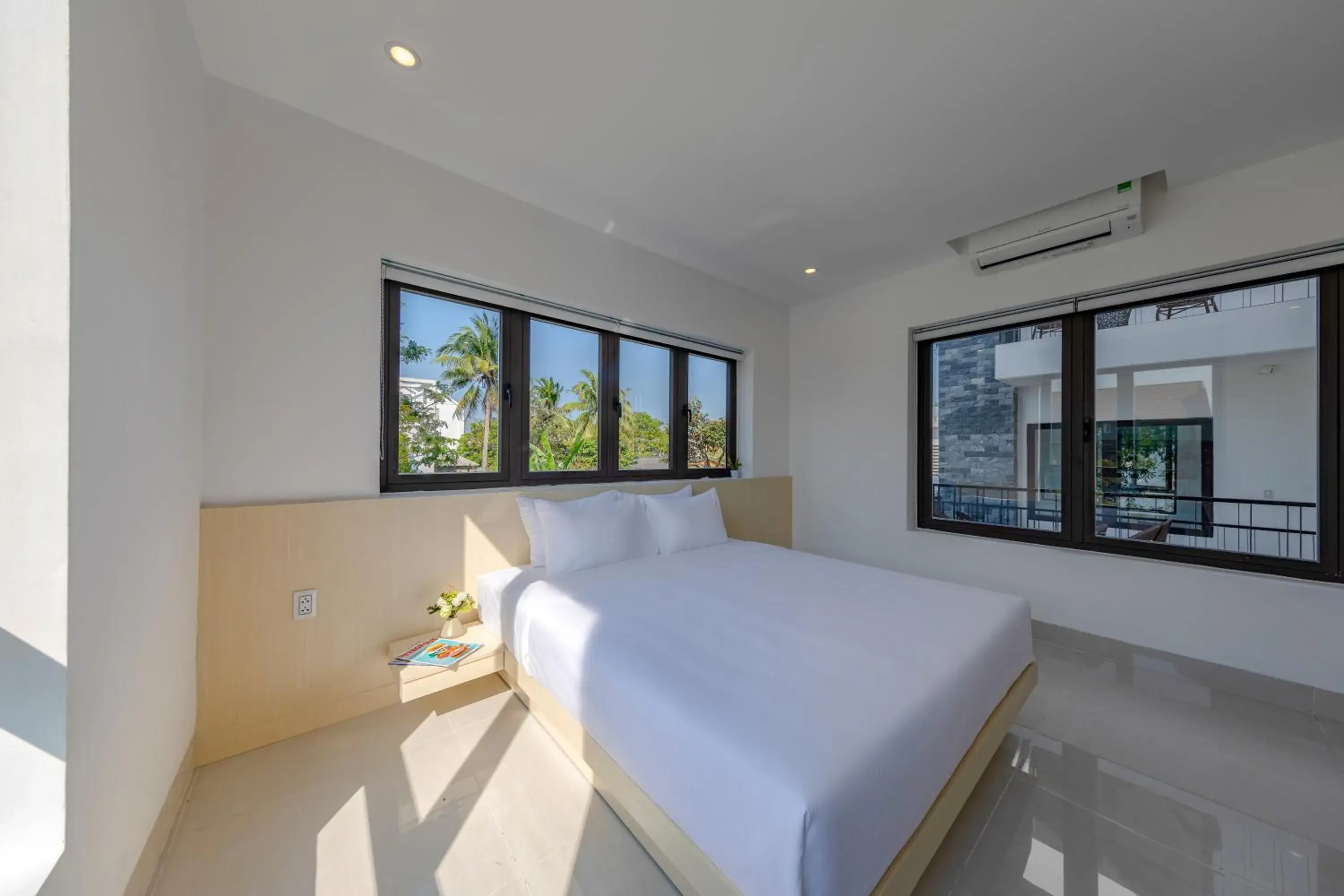 Bed in Bespoke Villa Hoian Bed in Bespoke Villa Hoian