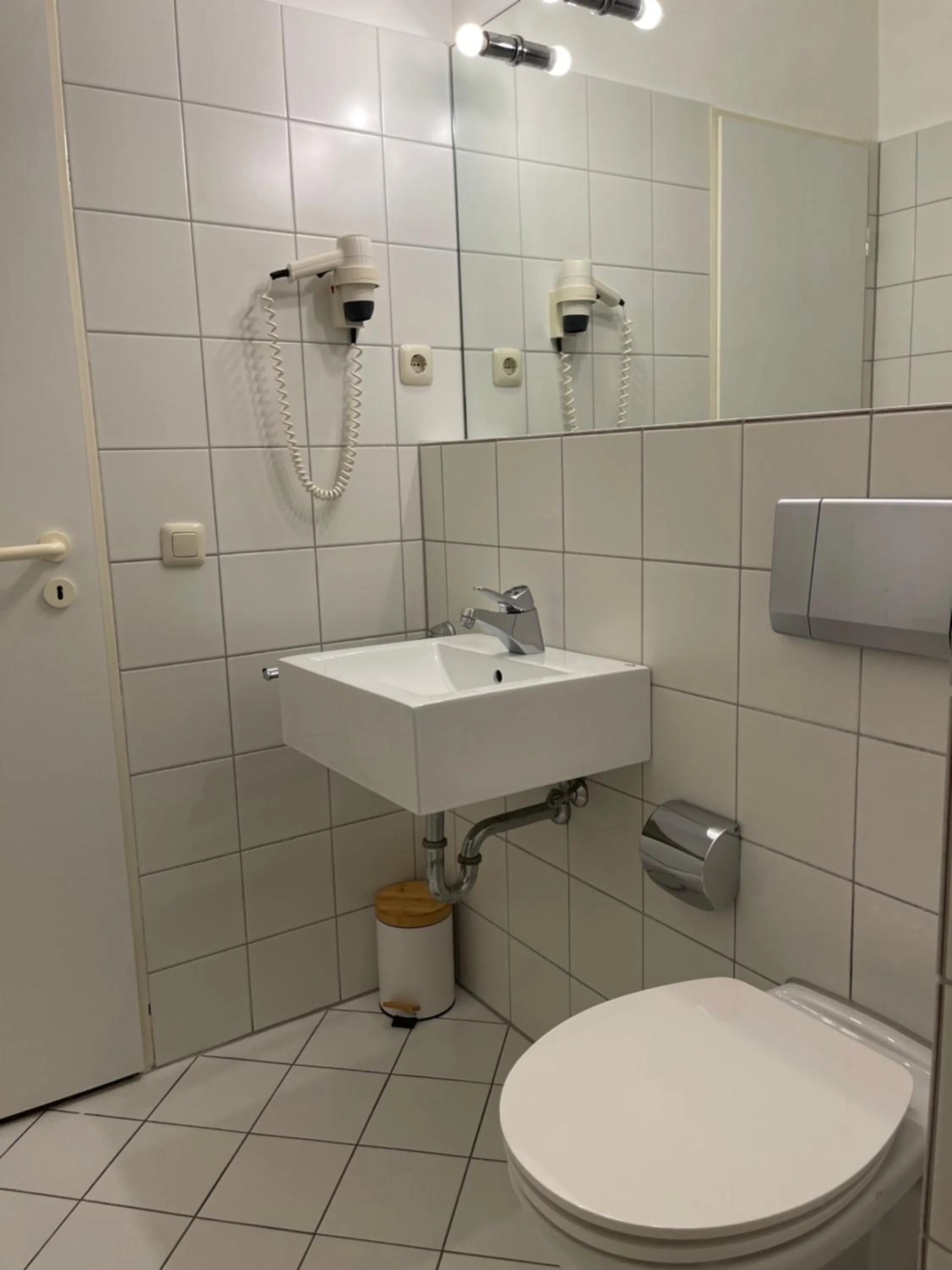 Bathroom in Hotel Rüttenscheider Stern
