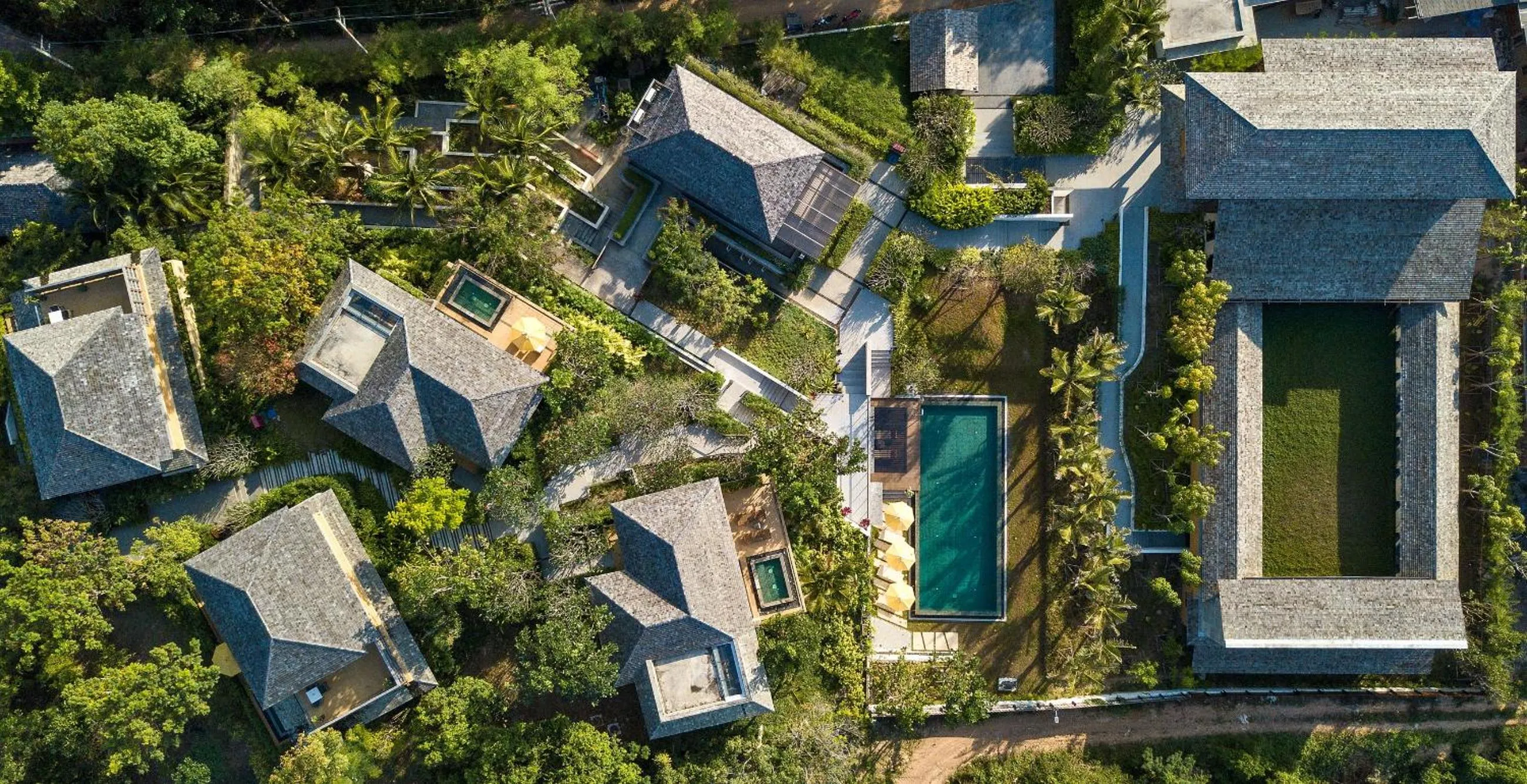 Bird's eye view in SAMSAM Yao Noi - ANDAMAN MAGIC & ART VILLAS