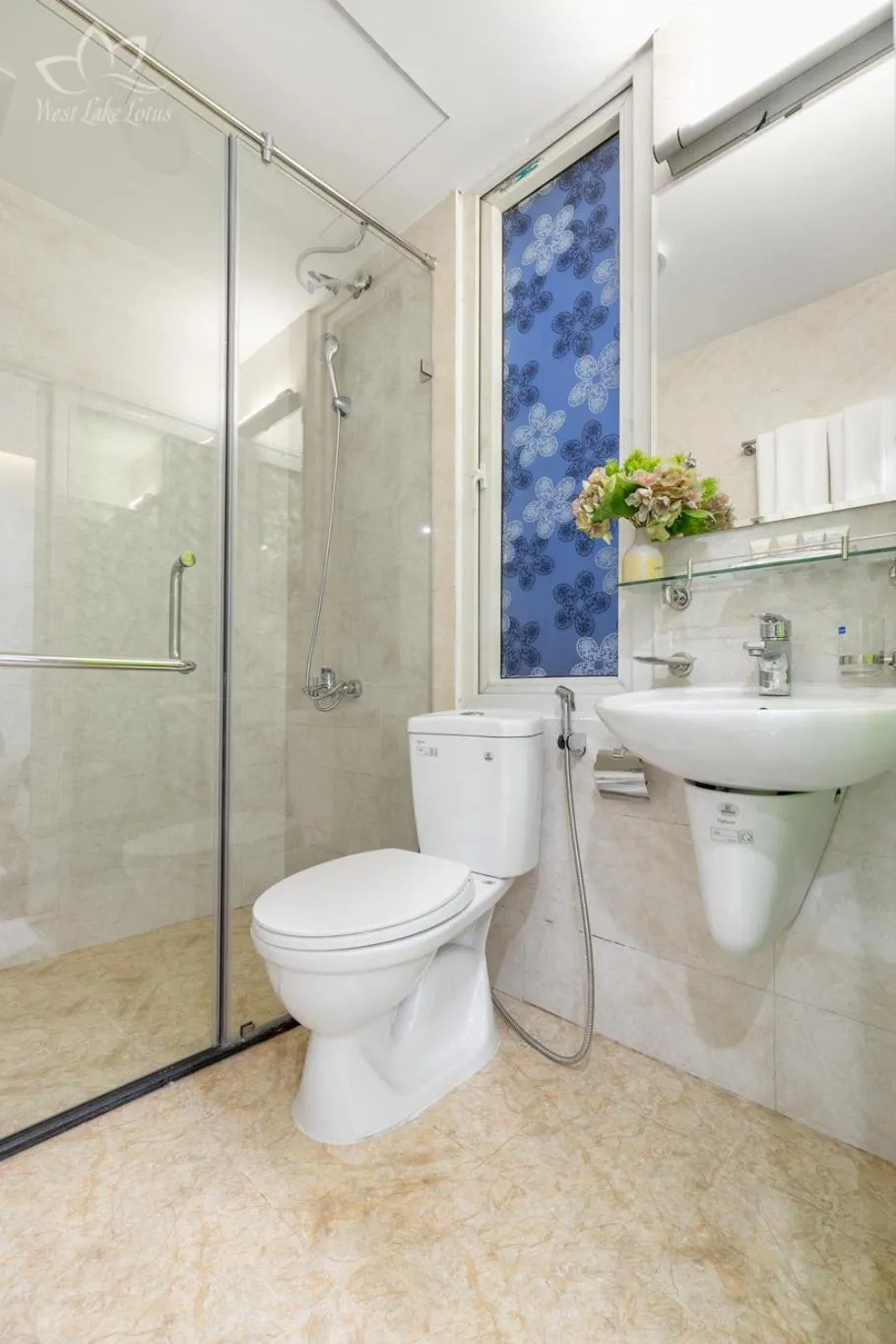 Bathroom in The Lakeview - West Lake Lotus Apartments