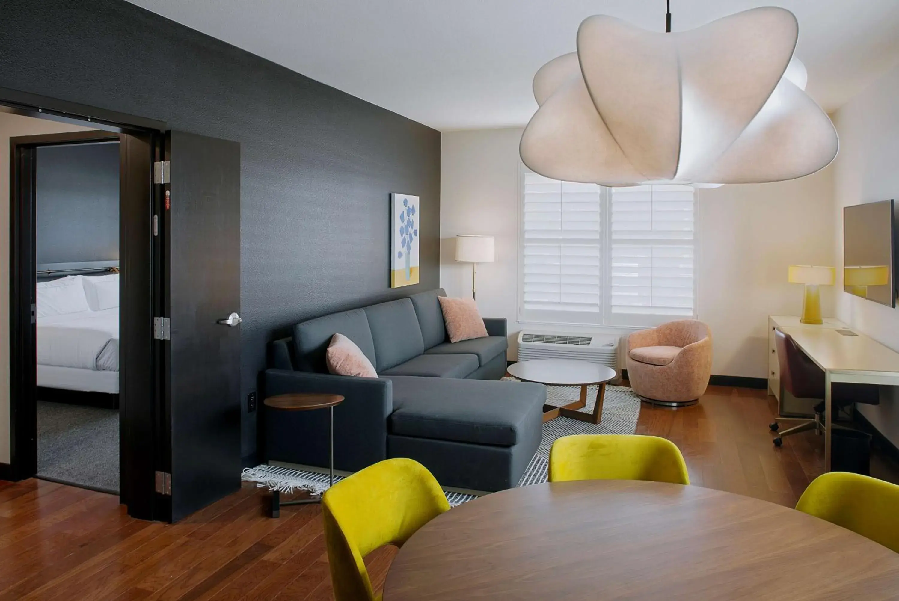 Living room in The Haywood, Tapestry Collection by Hilton Living room in The Haywood, Tapestry Collection by Hilton