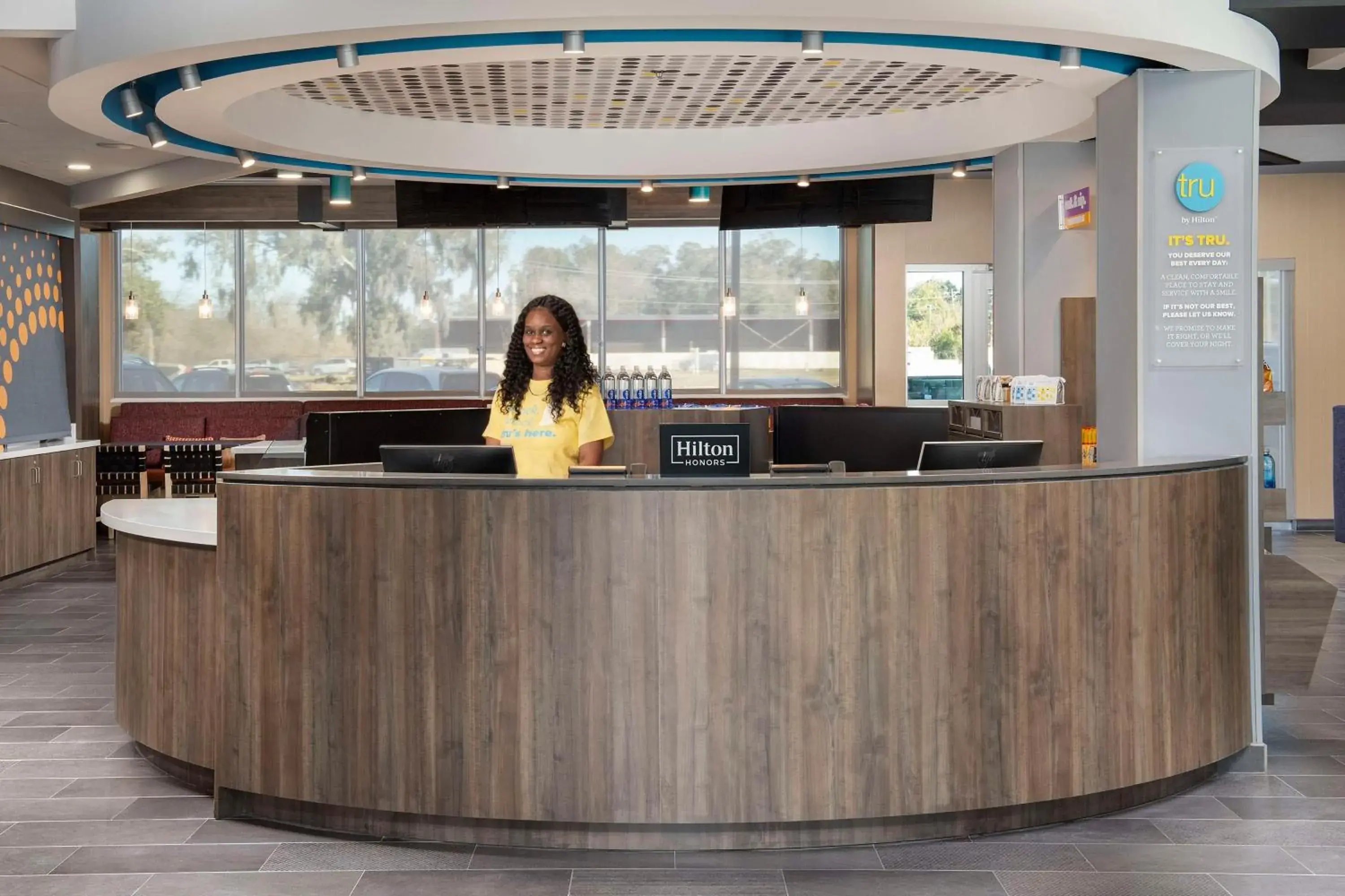 Lobby or reception in Tru by Hilton Beaufort, Sc Lobby or reception in Tru by Hilton Beaufort, Sc