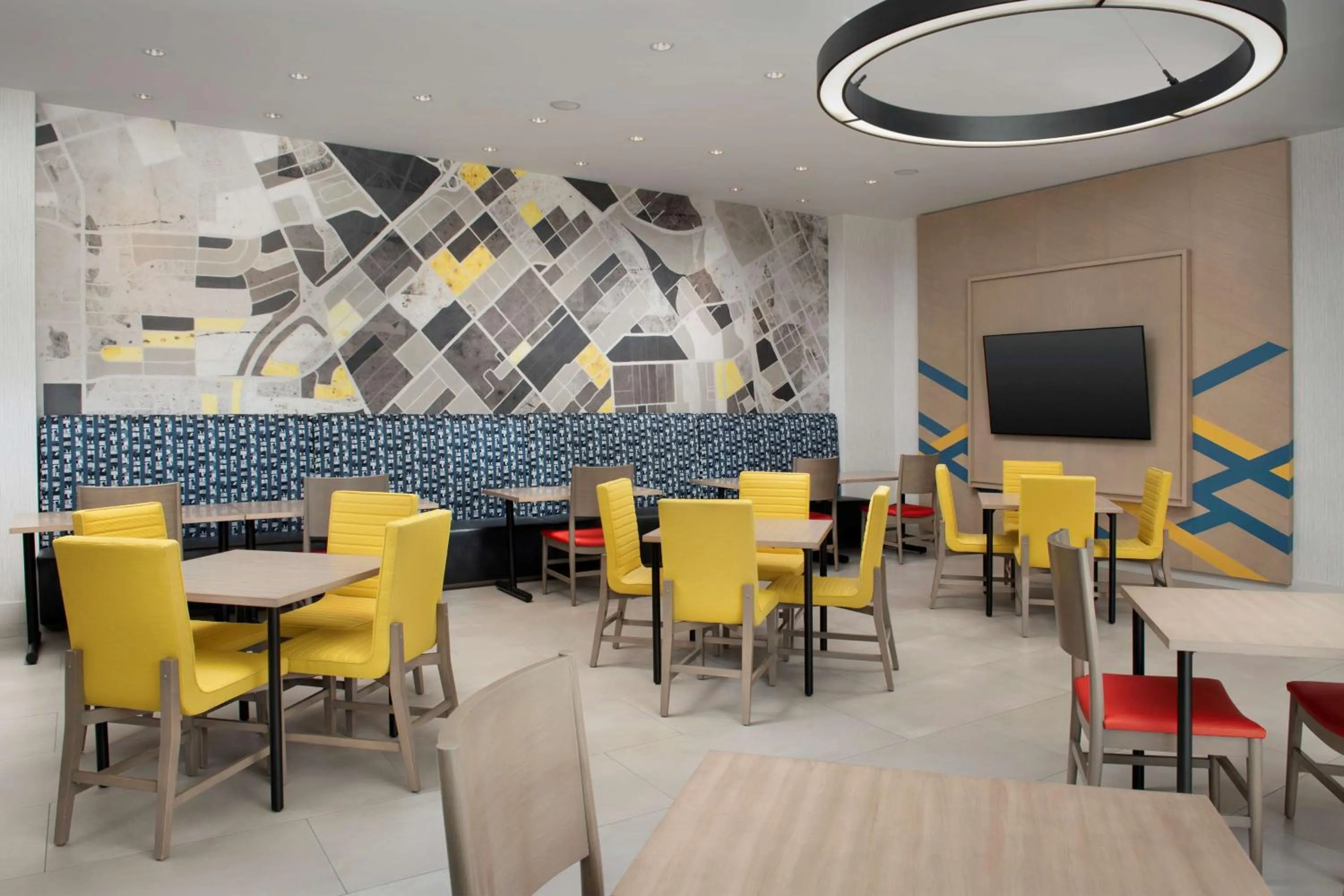 Breakfast in Hilton Garden Inn San Jose Airport