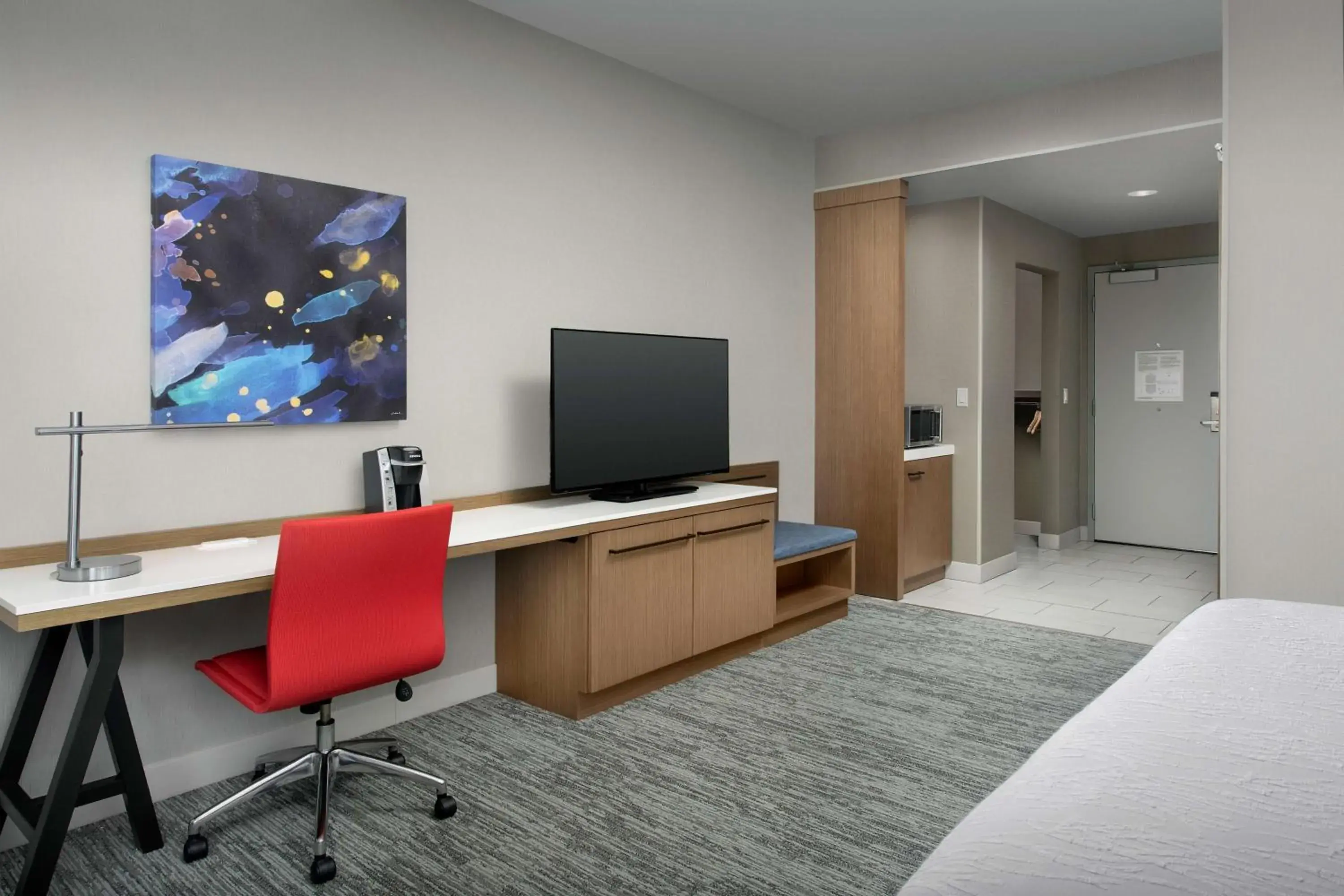 Bedroom in Hilton Garden Inn San Jose Airport Bedroom in Hilton Garden Inn San Jose Airport