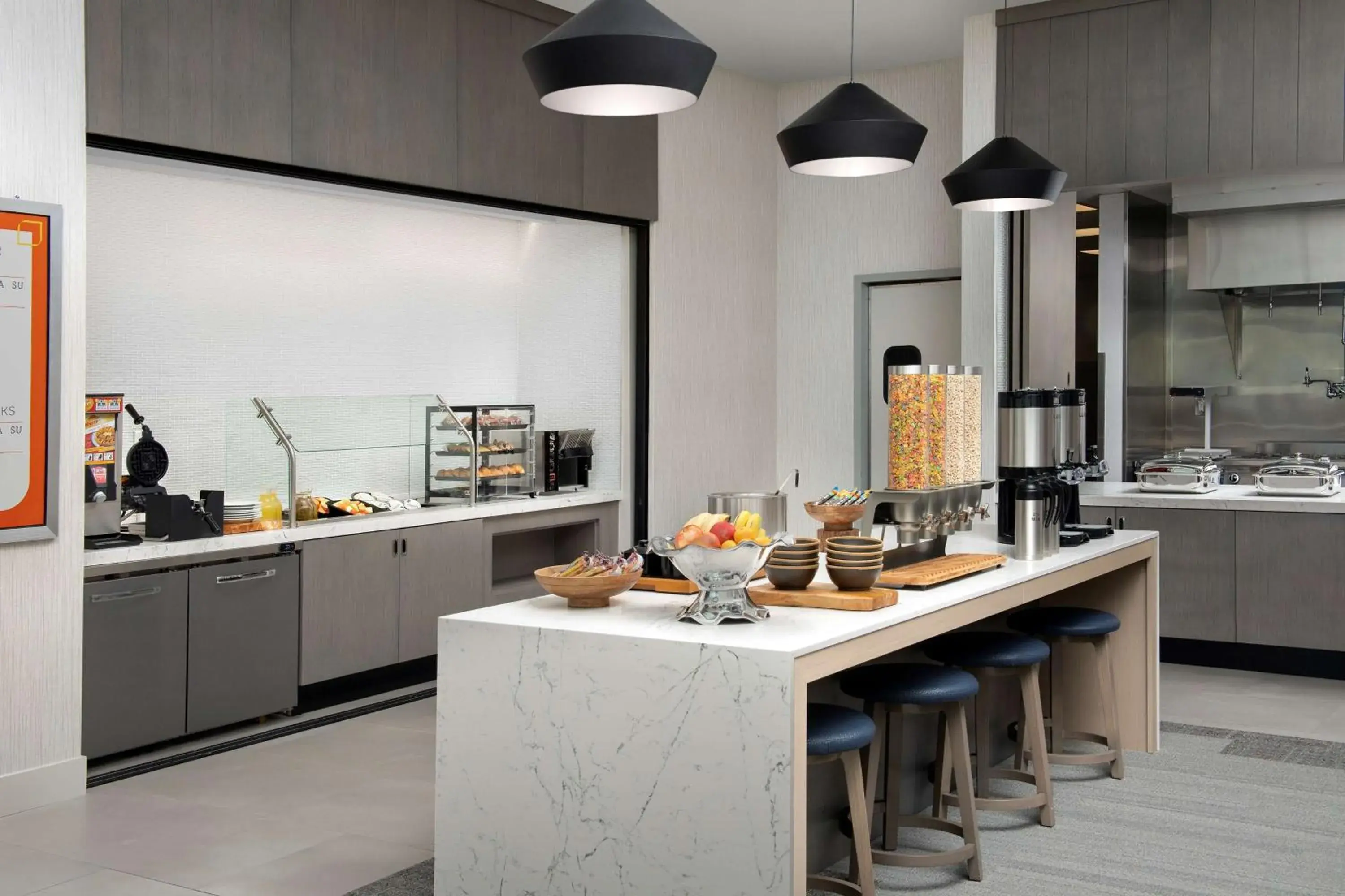 Breakfast in Hilton Garden Inn San Jose Airport Breakfast in Hilton Garden Inn San Jose Airport