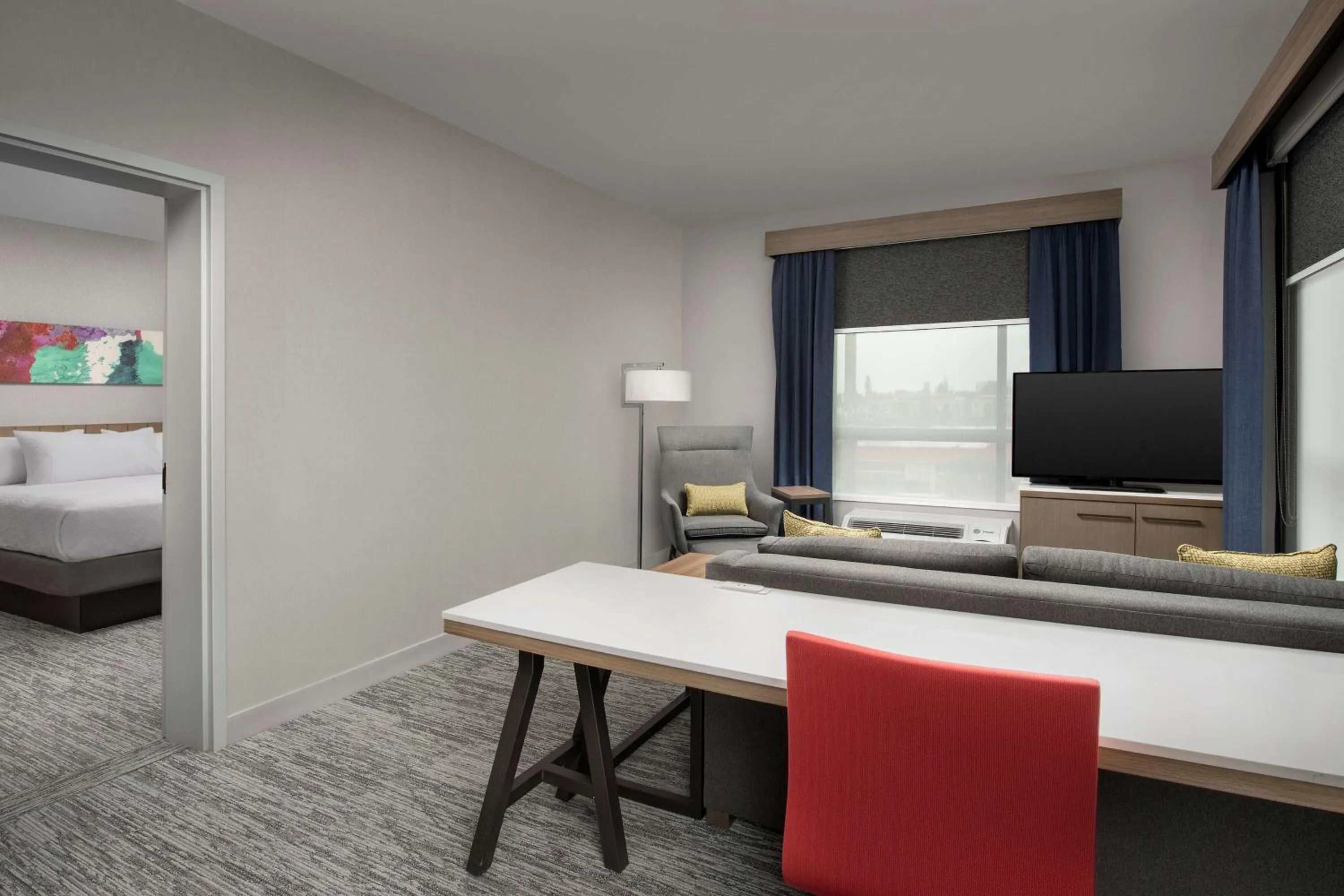 Bedroom, Bed in Hilton Garden Inn San Jose Airport