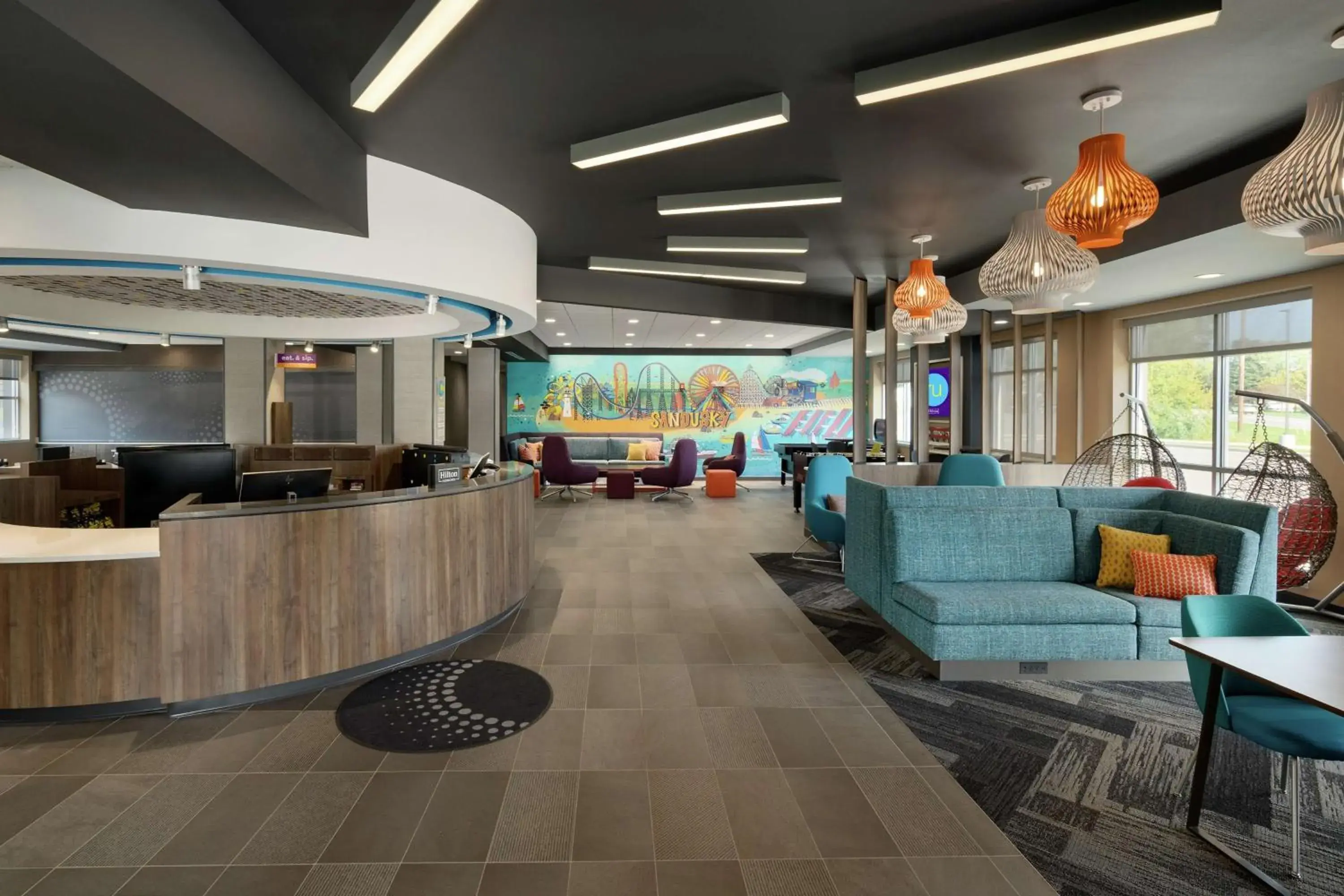 Lobby or reception in Tru By Hilton Sandusky, Oh Lobby or reception in Tru By Hilton Sandusky, Oh