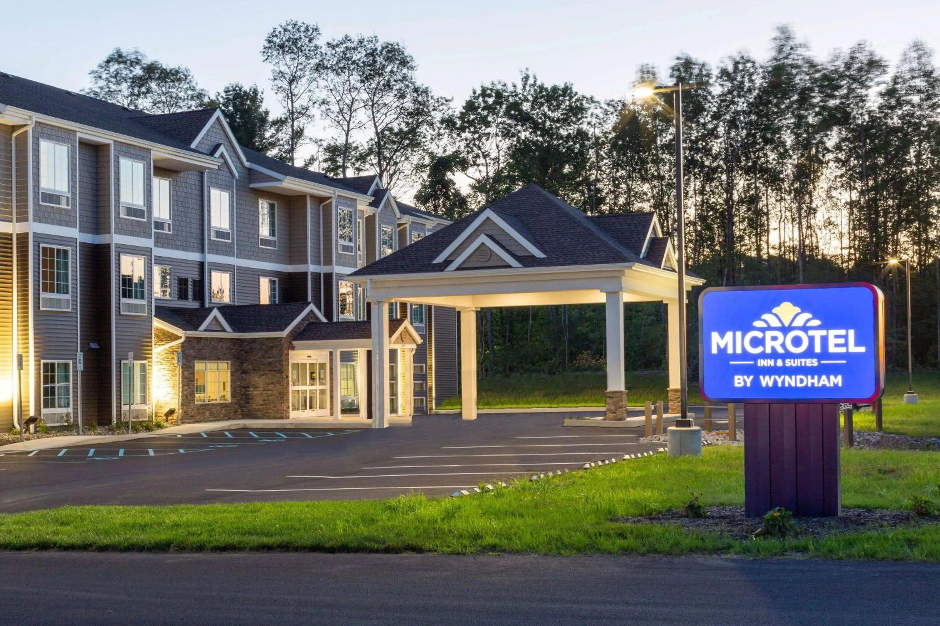 Property building in Microtel Inn & Suites by Wyndham Amsterdam NY
