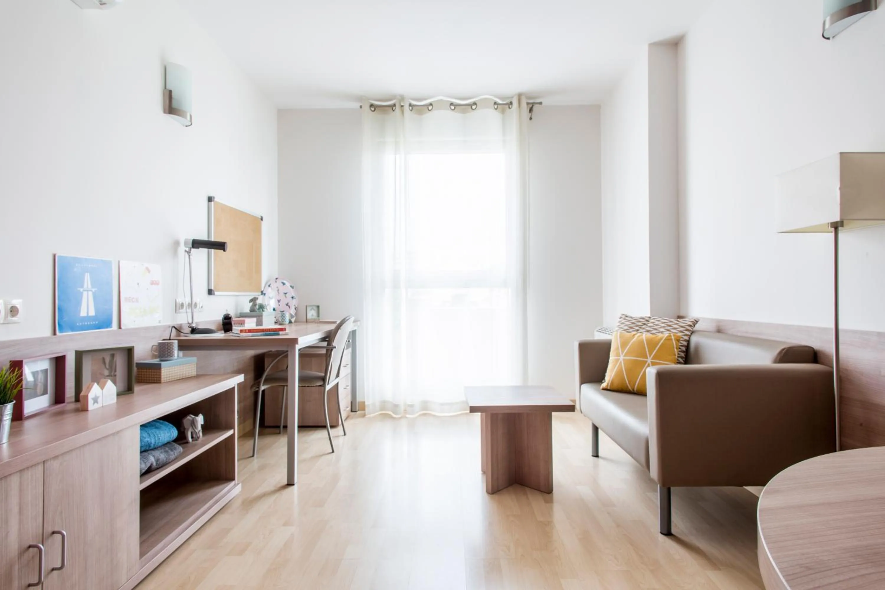 Living room in Alojamientos Universitarios Resa Hipatia