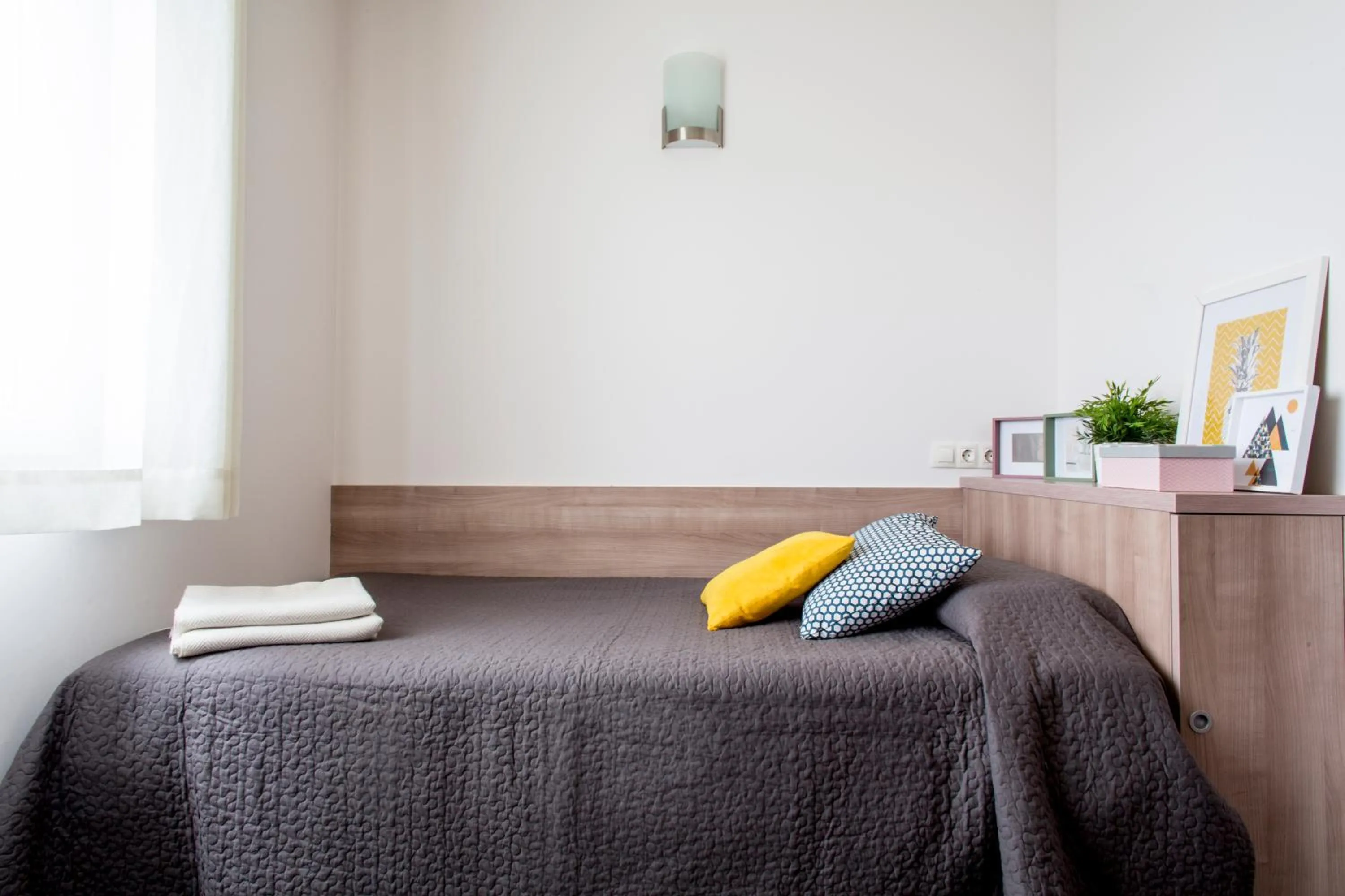 Bed in Alojamientos Universitarios Resa Hipatia